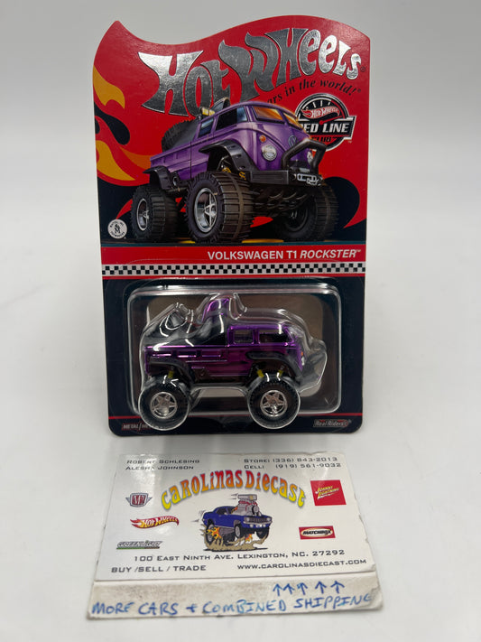 2023 Hot Wheels RLC Volkswagen T1 Rockster Purple 14866/30000 W/Protector