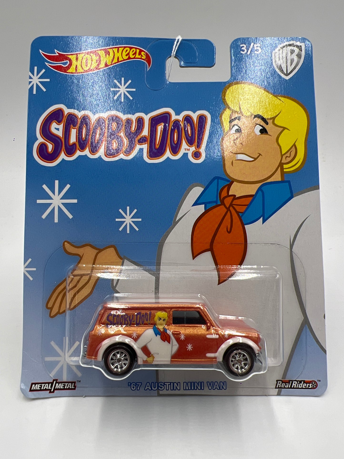 Hot Wheels Pop Culture Premium Scooby-Doo #3 67 Austin Mini Van 272D