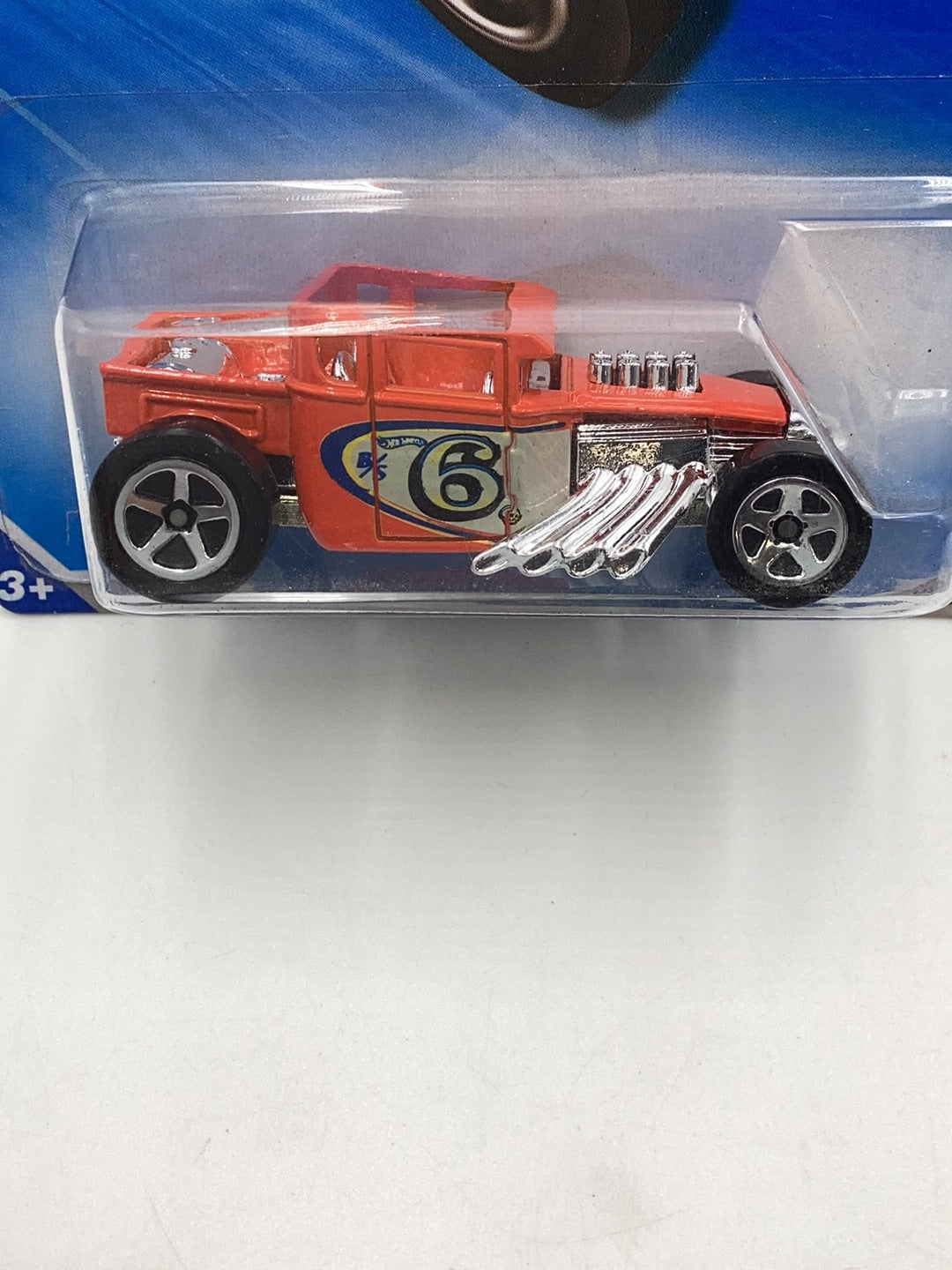 2010 Hot Wheels Hot Rods #143 Bone Shaker orange 56C