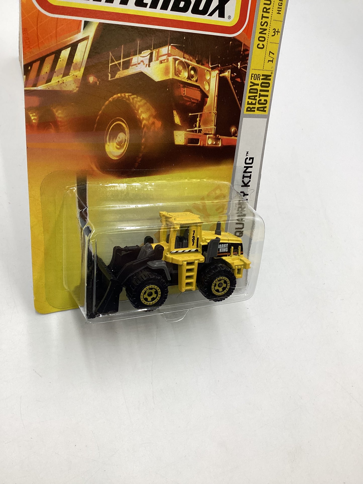 Matchbox Construction #57 Quarry King Yellow 206F