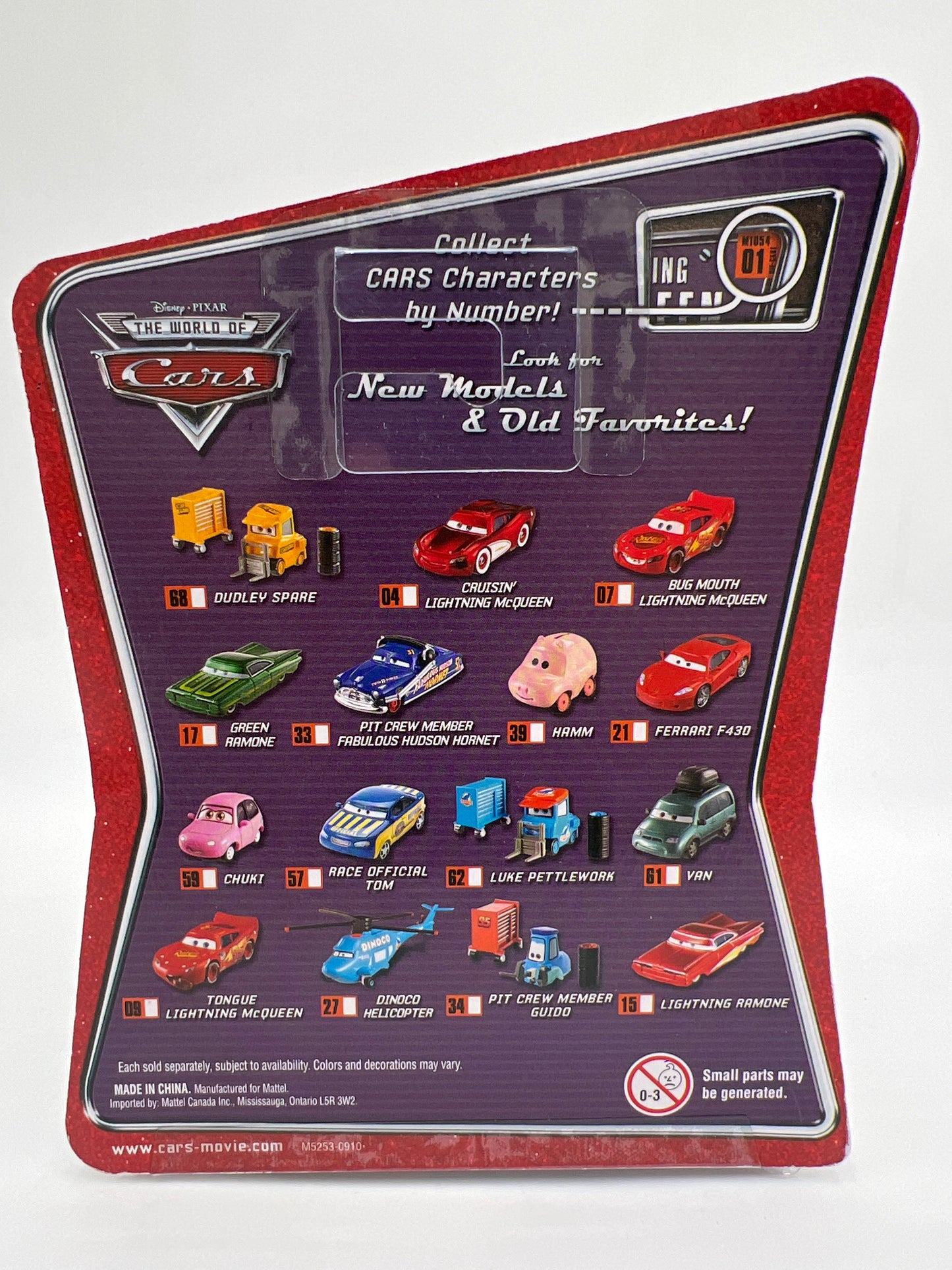 Disney Pixar The World Of Cars #61 Van 142i
