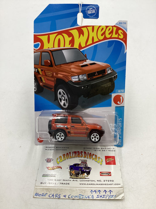 2024 Hot Wheels #169 Misubishi Pajero Evolution Orange 92E