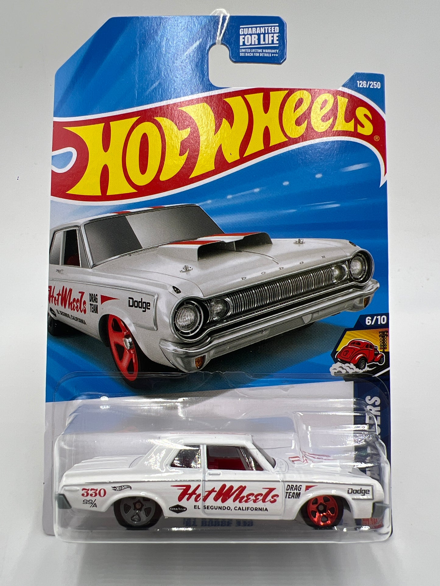 2026 Hot Wheels E Case #126 64 Dodge 330 White