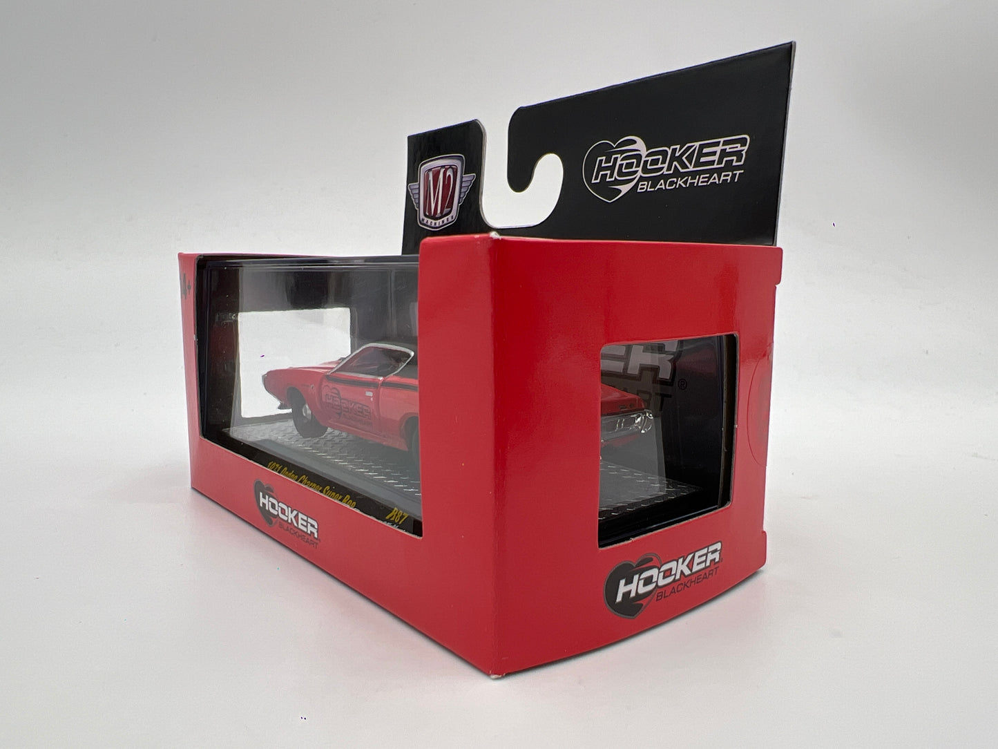 2025 M2 Machines Detroit Muscle 1971 Dodge Charger Super Bee Red Hooker Blackheart R87