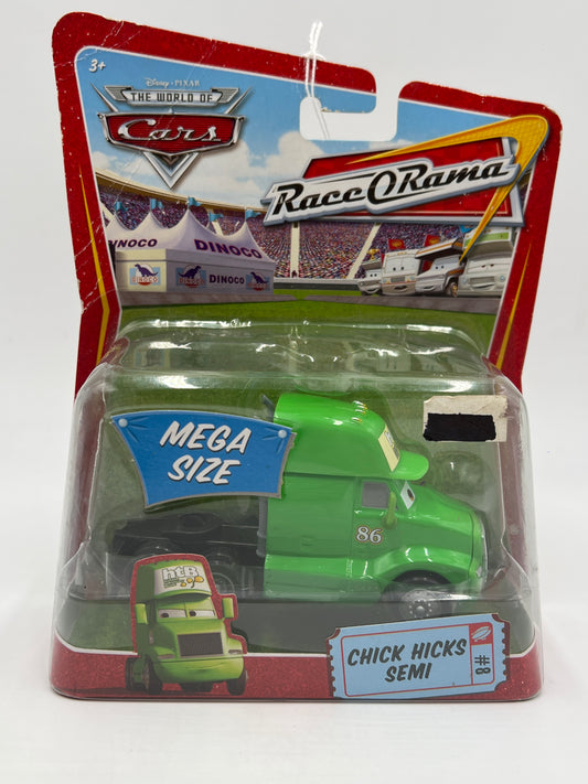 Disney Pixar The World Of Cars Race O Rama #8 Mega Size Chick Hicks Semi 141C