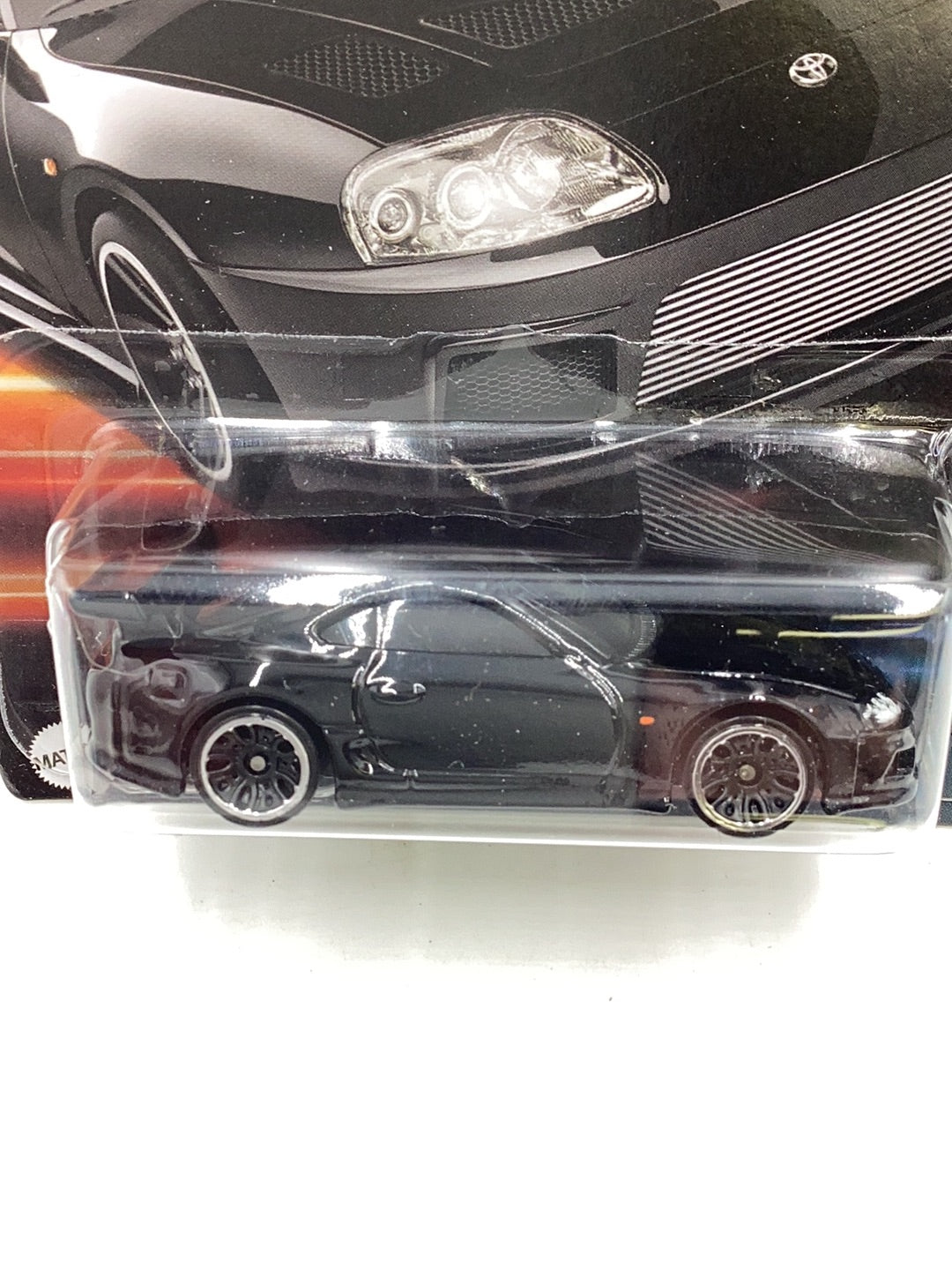 Hot Wheels Fast & Furious Series 1 #5 Toyota Supra with protector