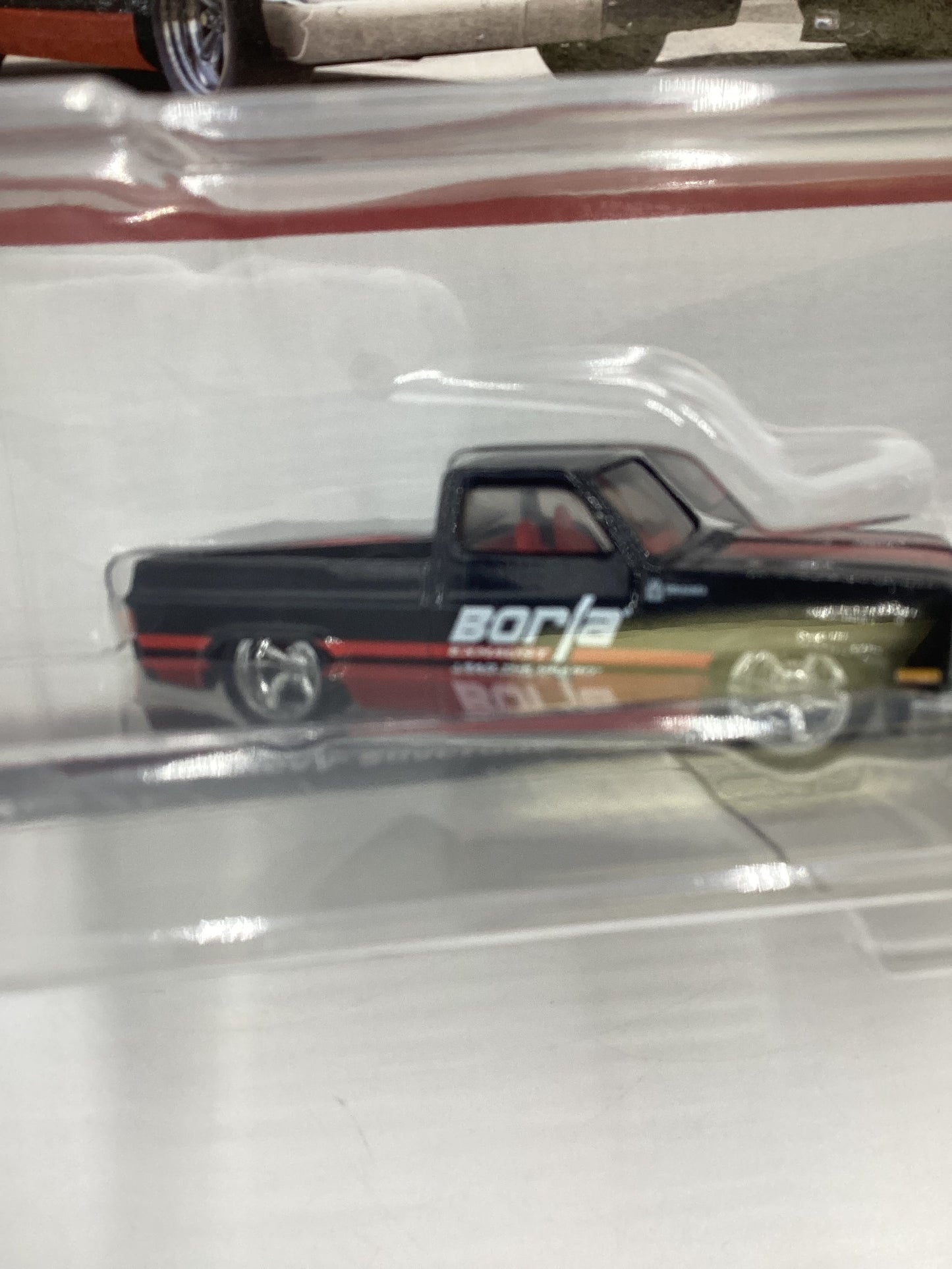 Hot Wheels Premium Target 2 Pack Borla 83 Chevy Silverado 91 GMC Syclone W/Protector