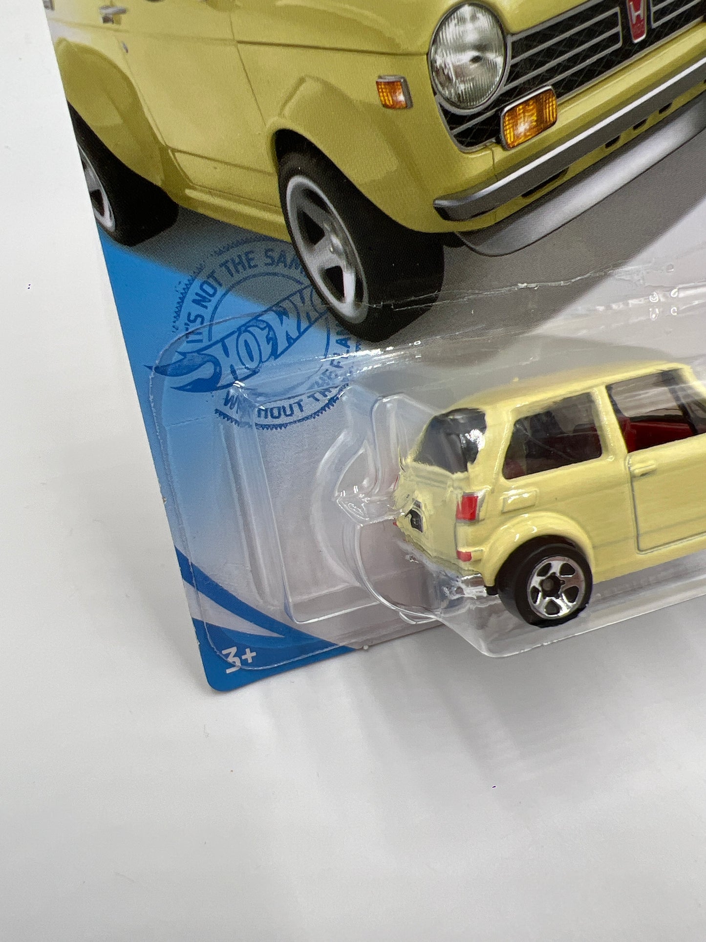 2021 Hot Wheels J-Imports #187 Custom 70 Honda N600 Yellow 75C