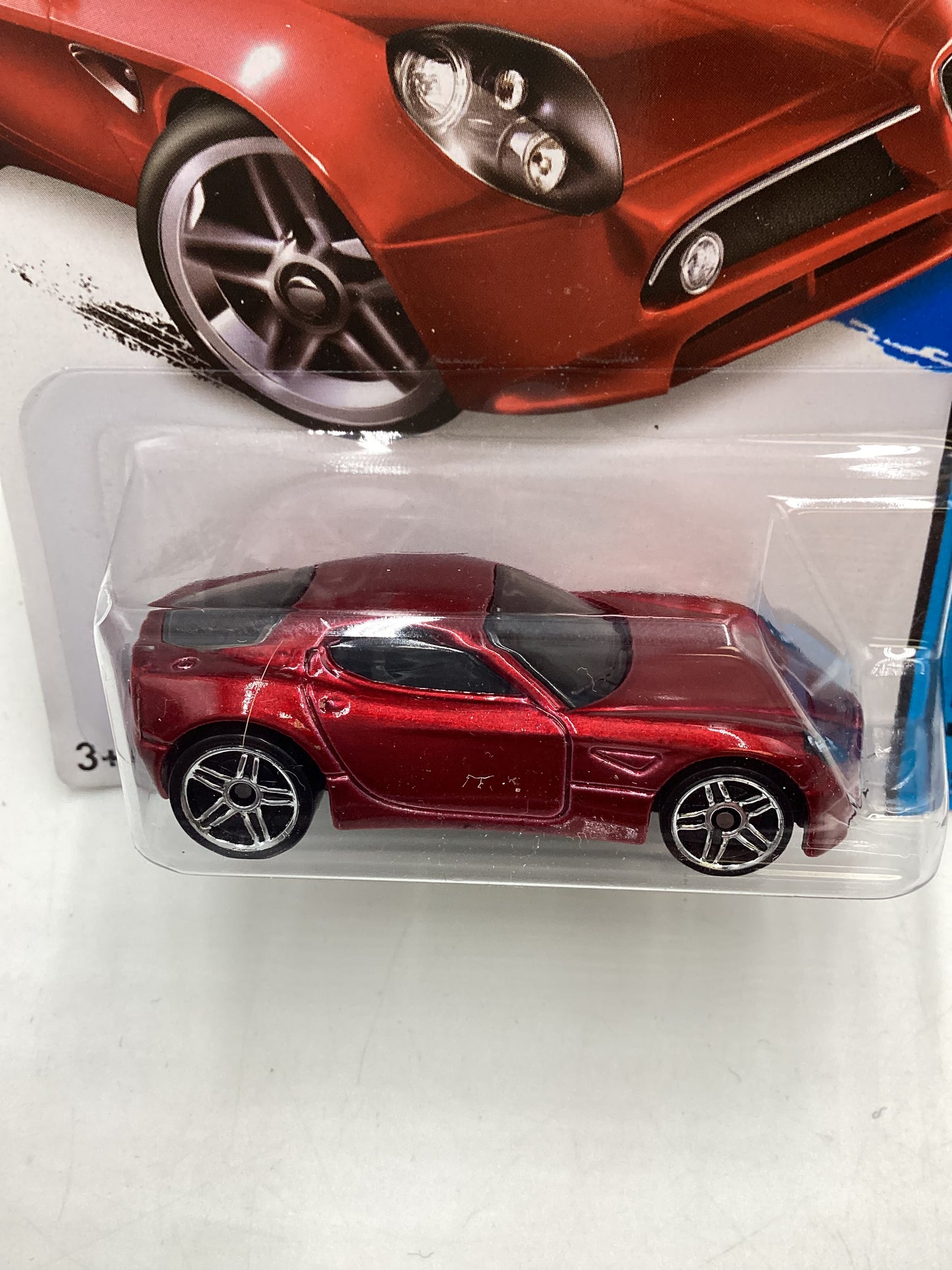 2014 Hot Wheels #29 Alfa Romeo 8C Competizione Red 67E