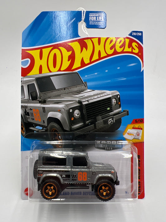 2025 Hot Wheels Walmart Exclusive Zamac 9 #210 Land Rover Defender 90 149B