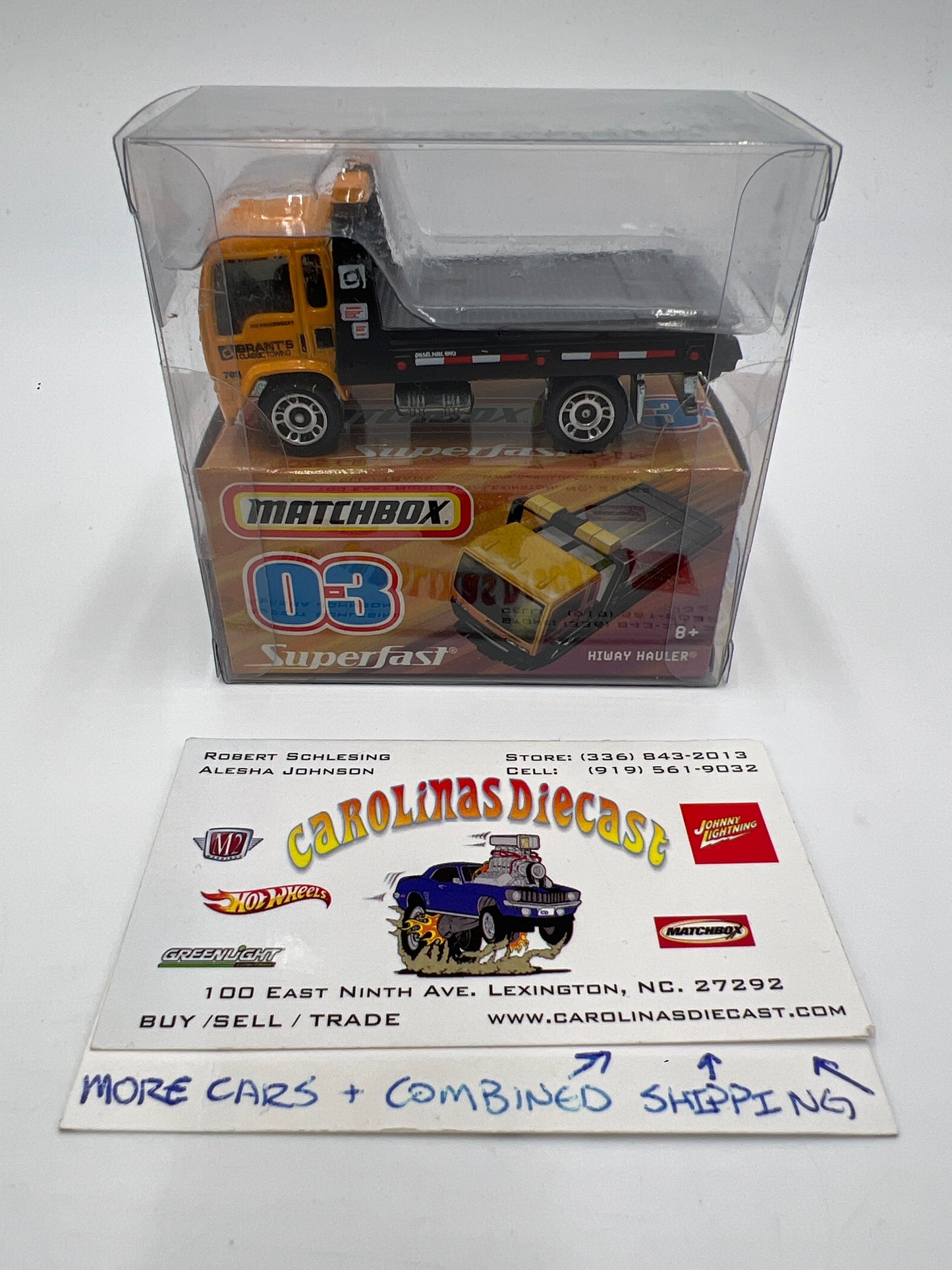 Matchbox Superfast #3 Hiway Hauler Yellow