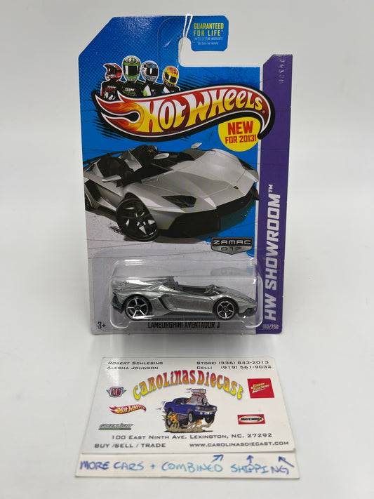 2013 Hot Wheels Walmart Exclusive Zamac 017 #180 Lamborghini Aventador J