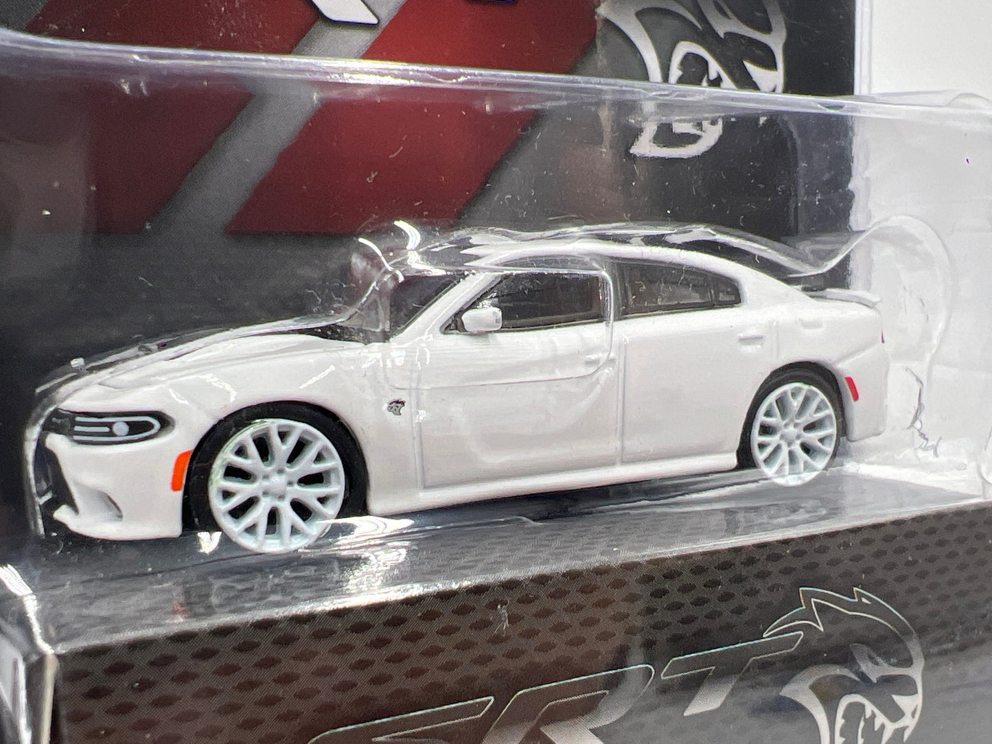 Greenlight Mijo Exclusives 1/300 CHASE 2018 Dodge Charger SRT Hellcat White