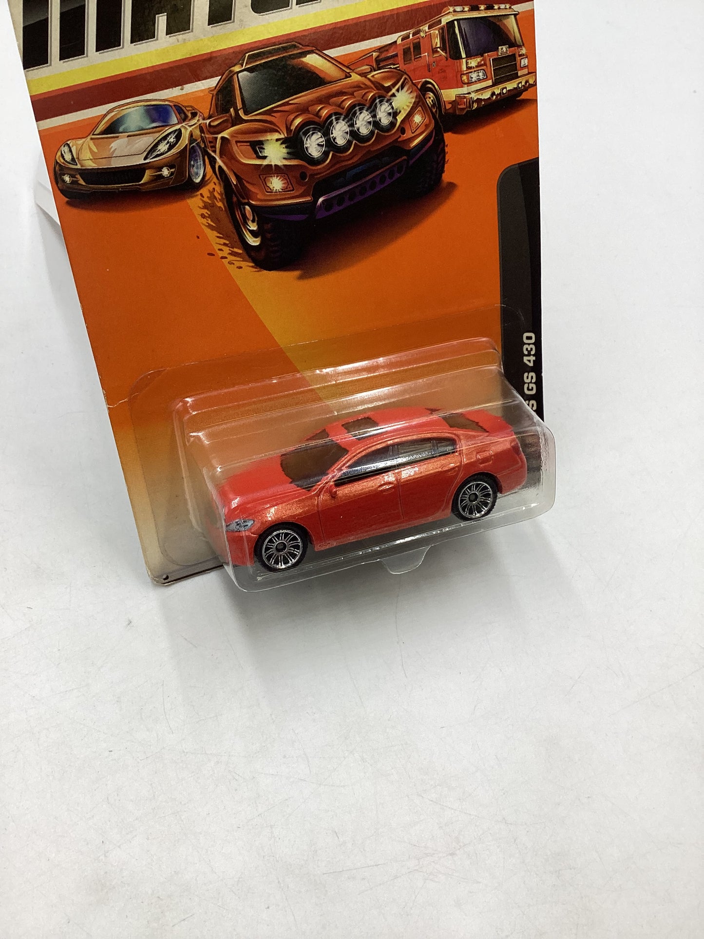 Matchbox VIP #34 Lexus GS 430 Orange 207D
