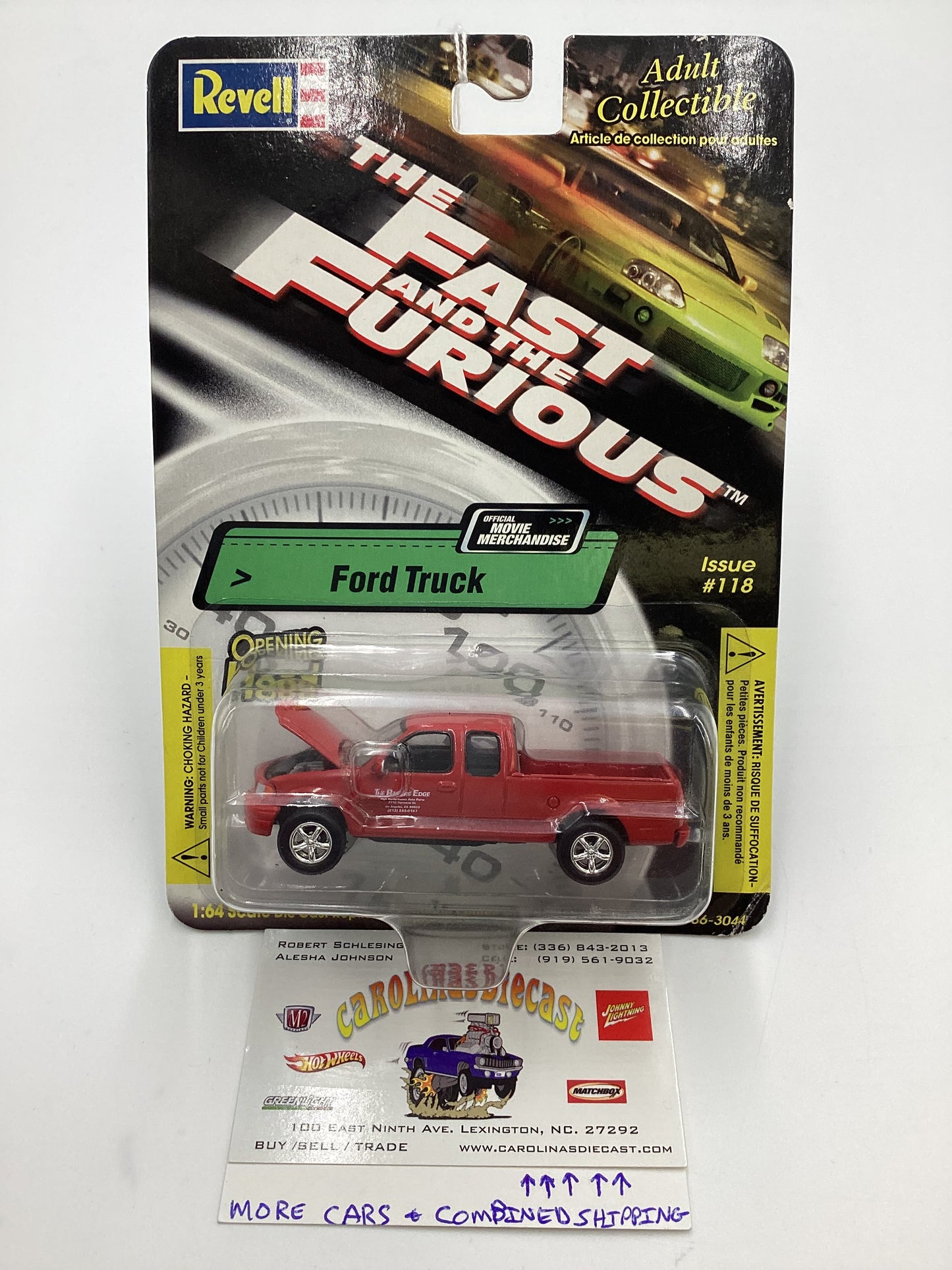 Revell The Fast and the Furious Ford Truck The Racers Edge Red #118