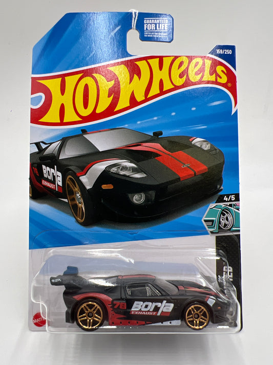 2025 Hot Wheels N Case Modified #159 Ford GT Black Borla 25D