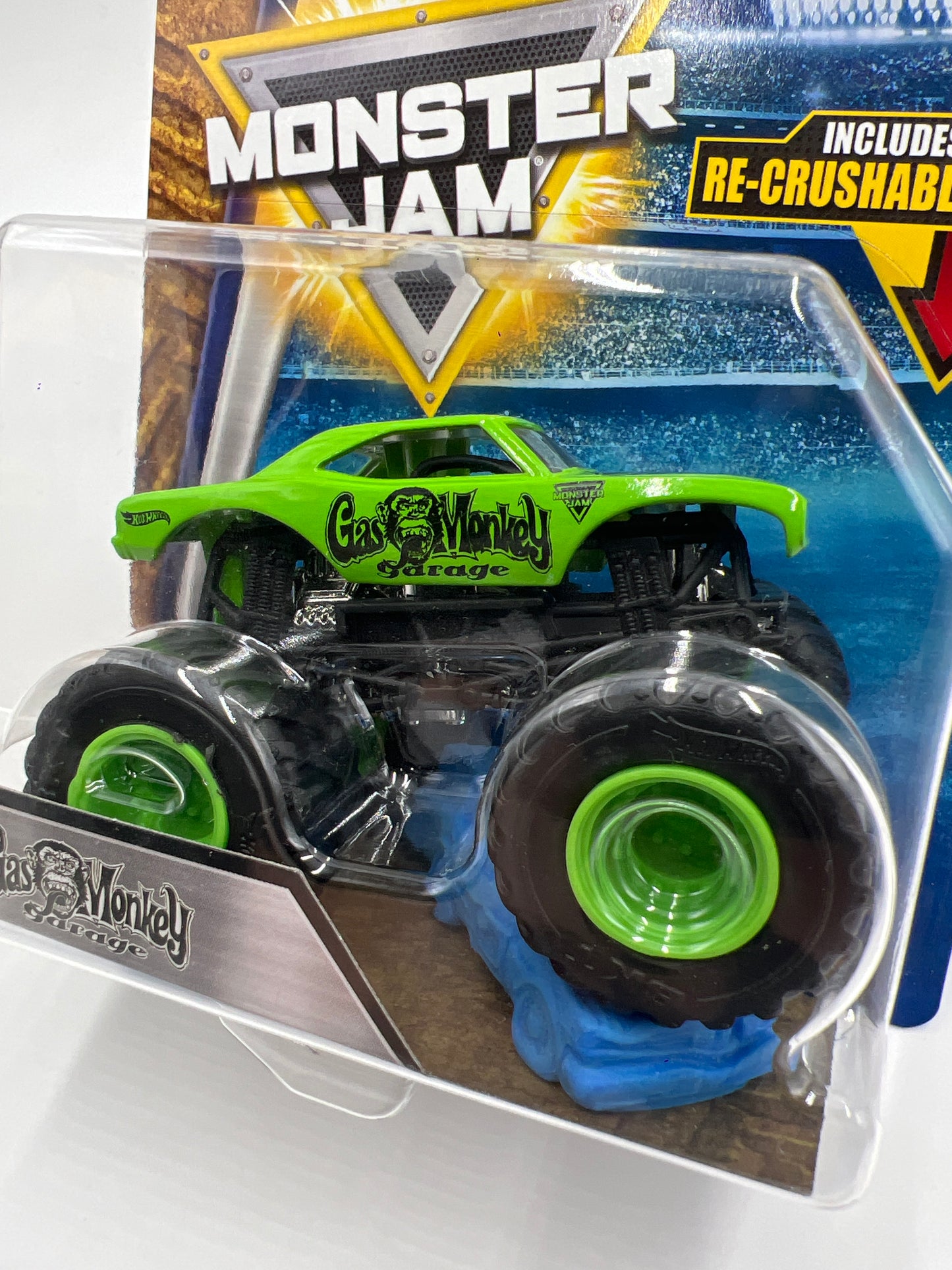 Hot Wheels Monster Jam Epic Auditions #2 Gas Monkey Garage W/Protector