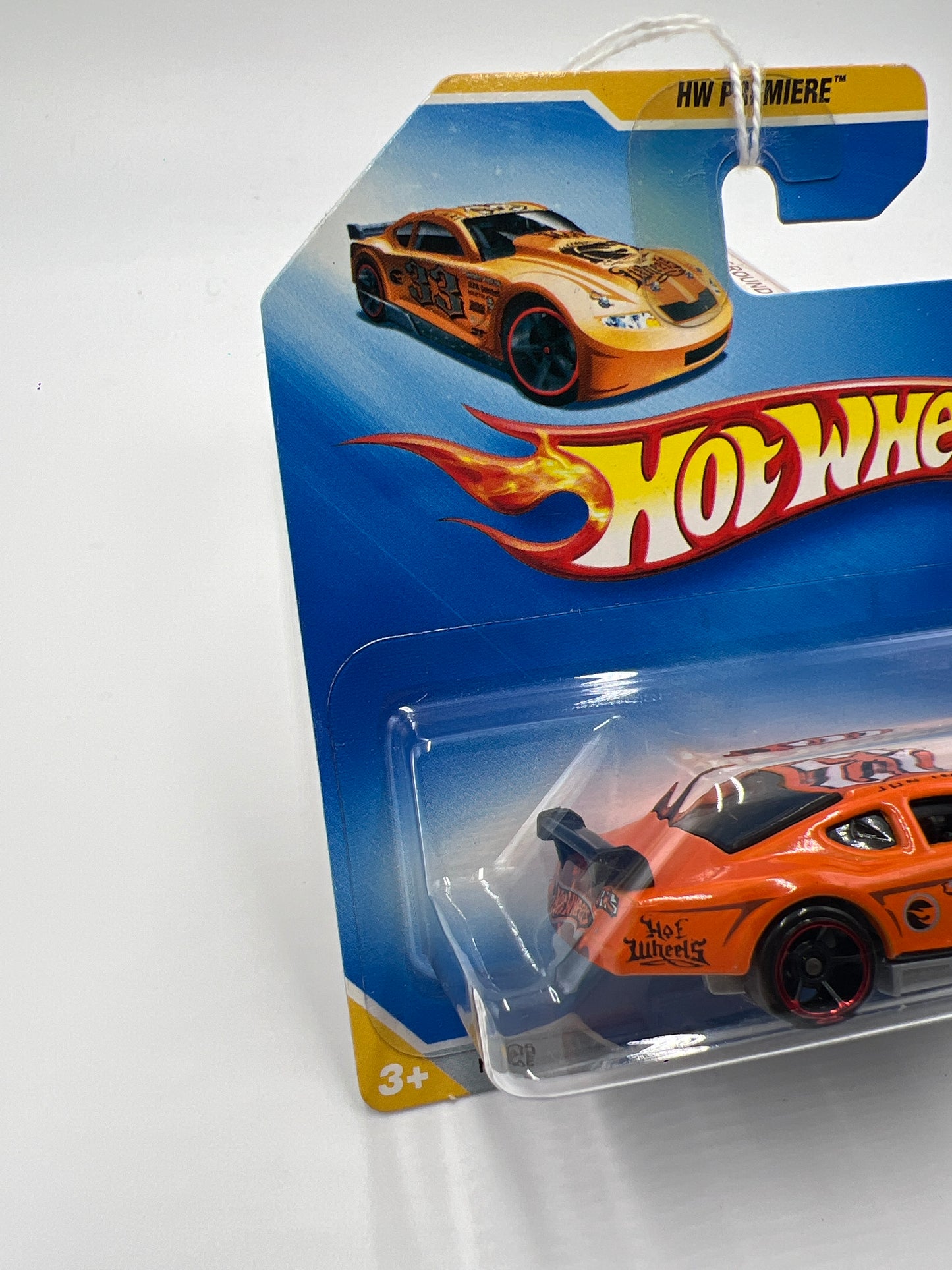 2009 Hot Wheels New Models Premiere #2 Circle Tracker Orange Short Card 113A