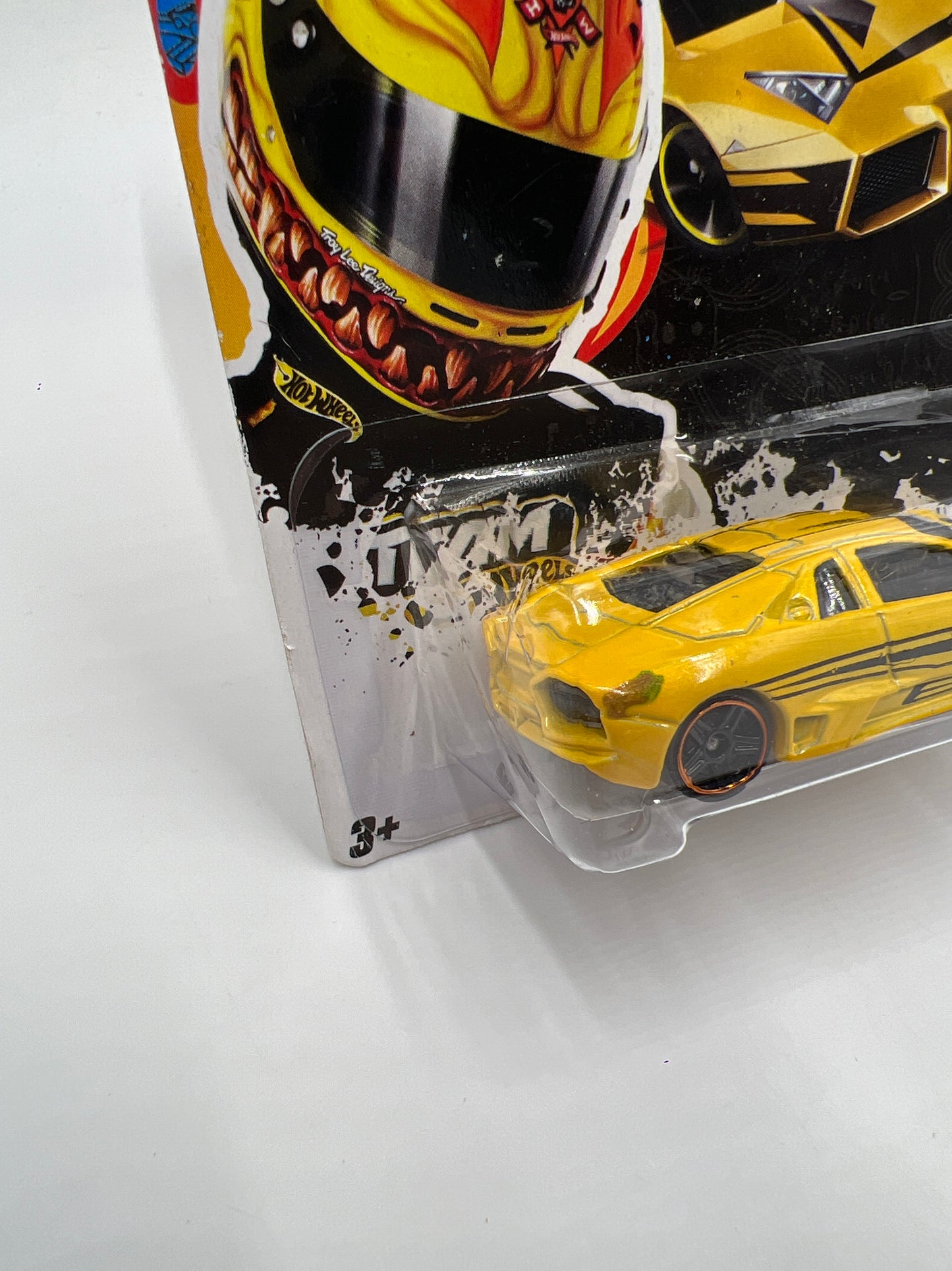 Hot Wheels Target Exclusive Team Hot Wheels Top Rides Lamborghini Reventon Yellow W/Protector Bad Blister