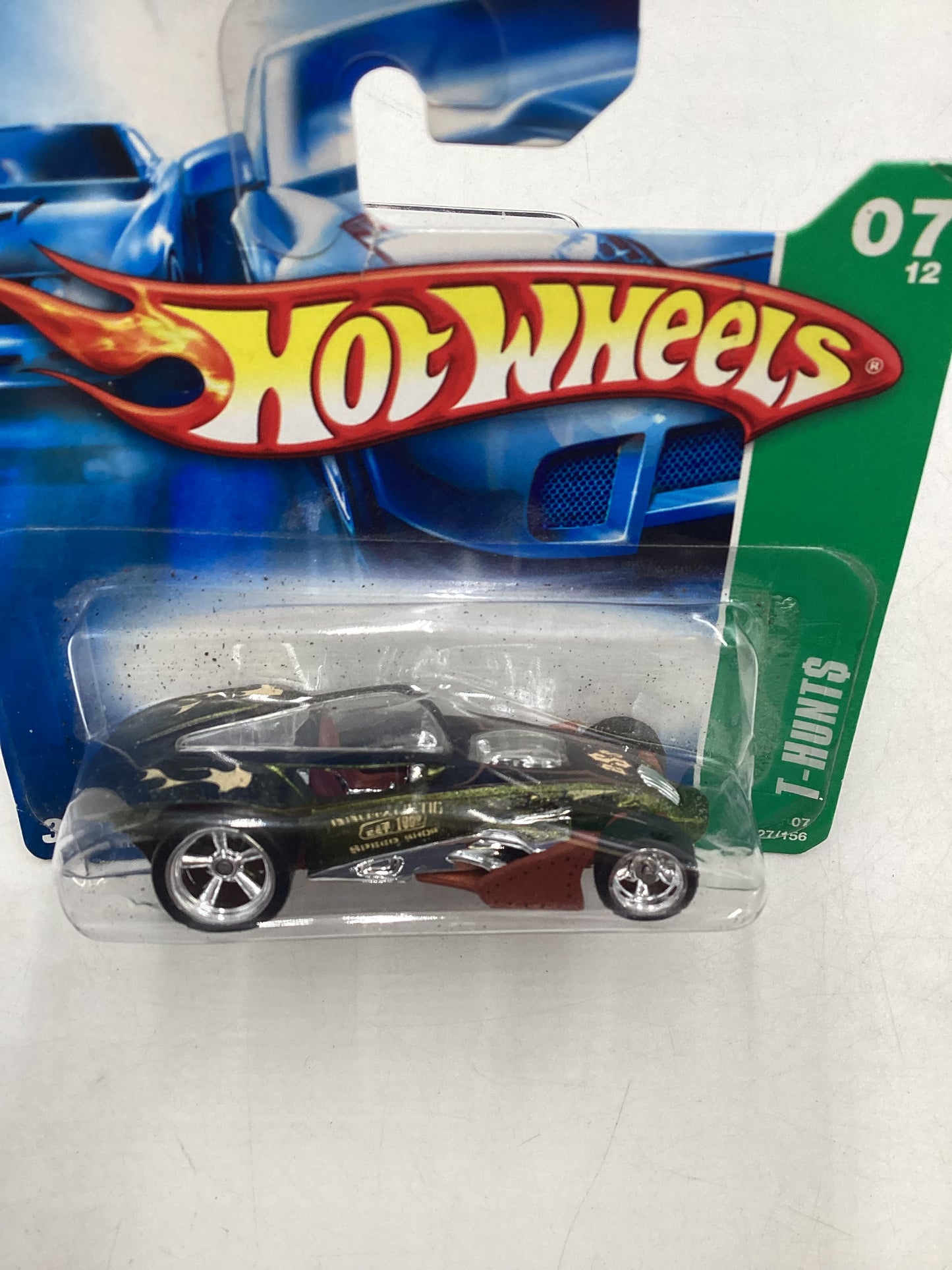 2007 Hot Wheels Super Treasure Hunt #127 Brutalistic Short Card with protector