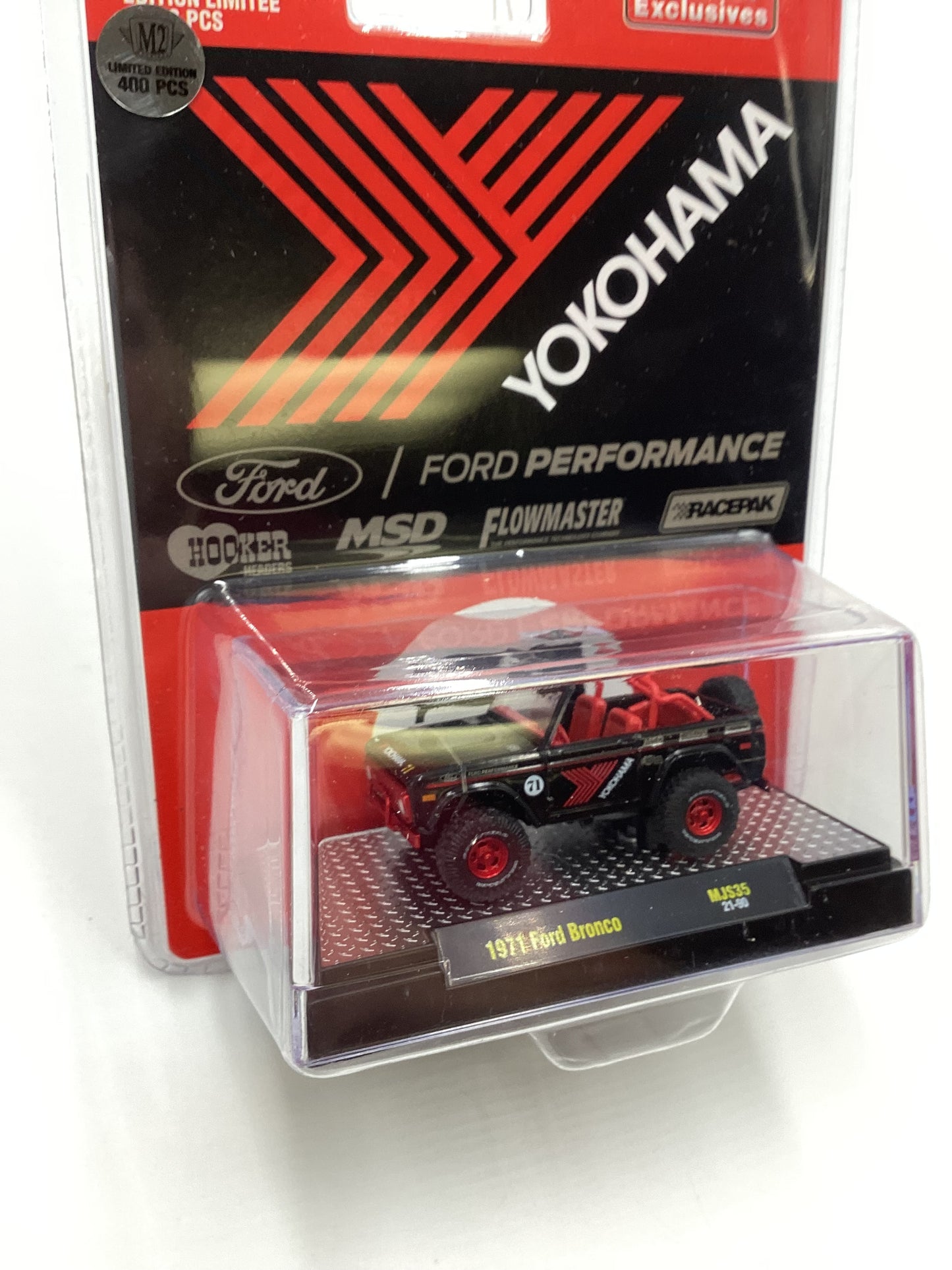 M2 Machines MiJo exclusive 1971 Ford Bronco Black Chase MJS35 Yokohama