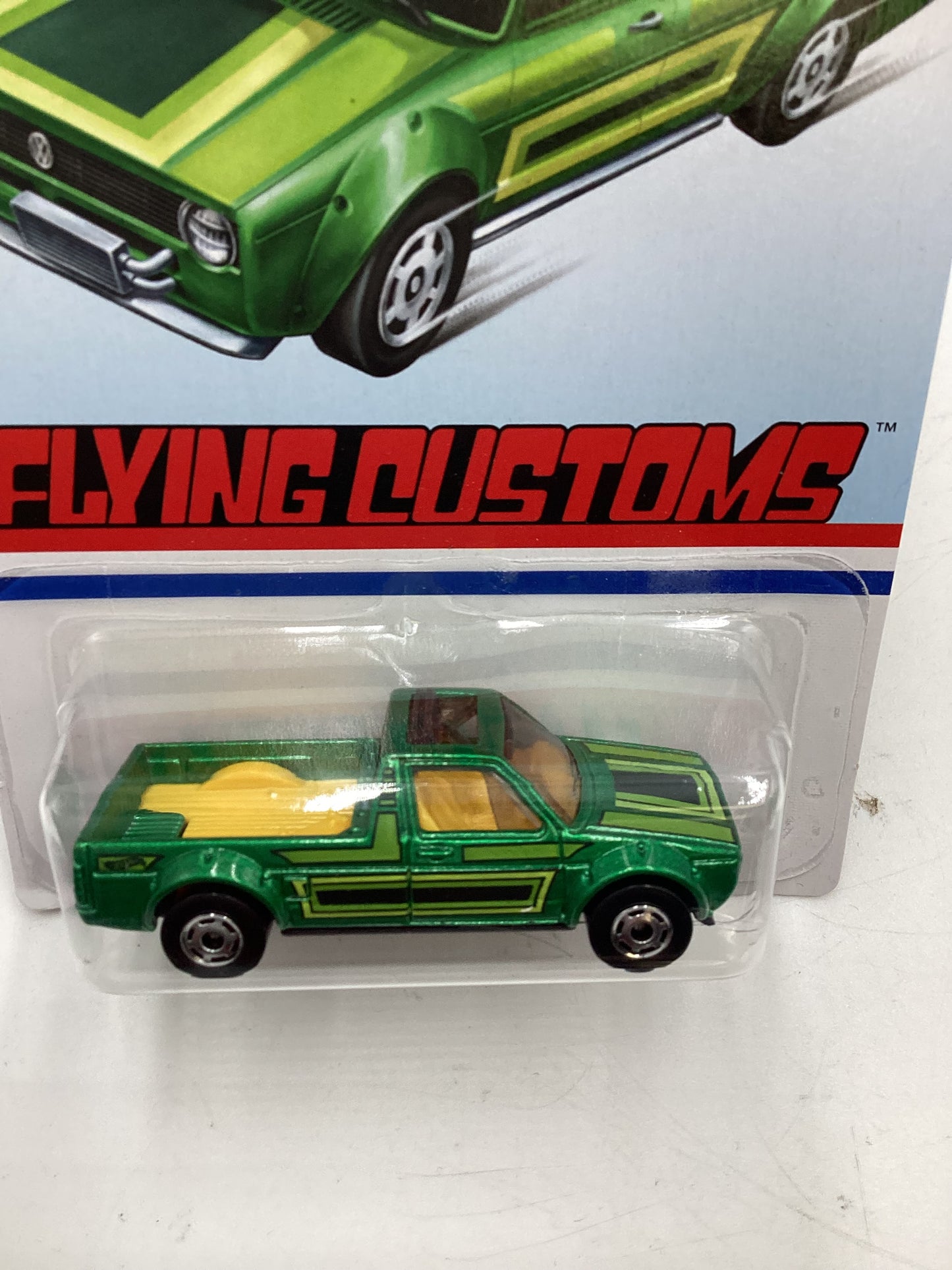 Hot Wheels Target Exclusive Flying Customs Volkswagen Caddy Green