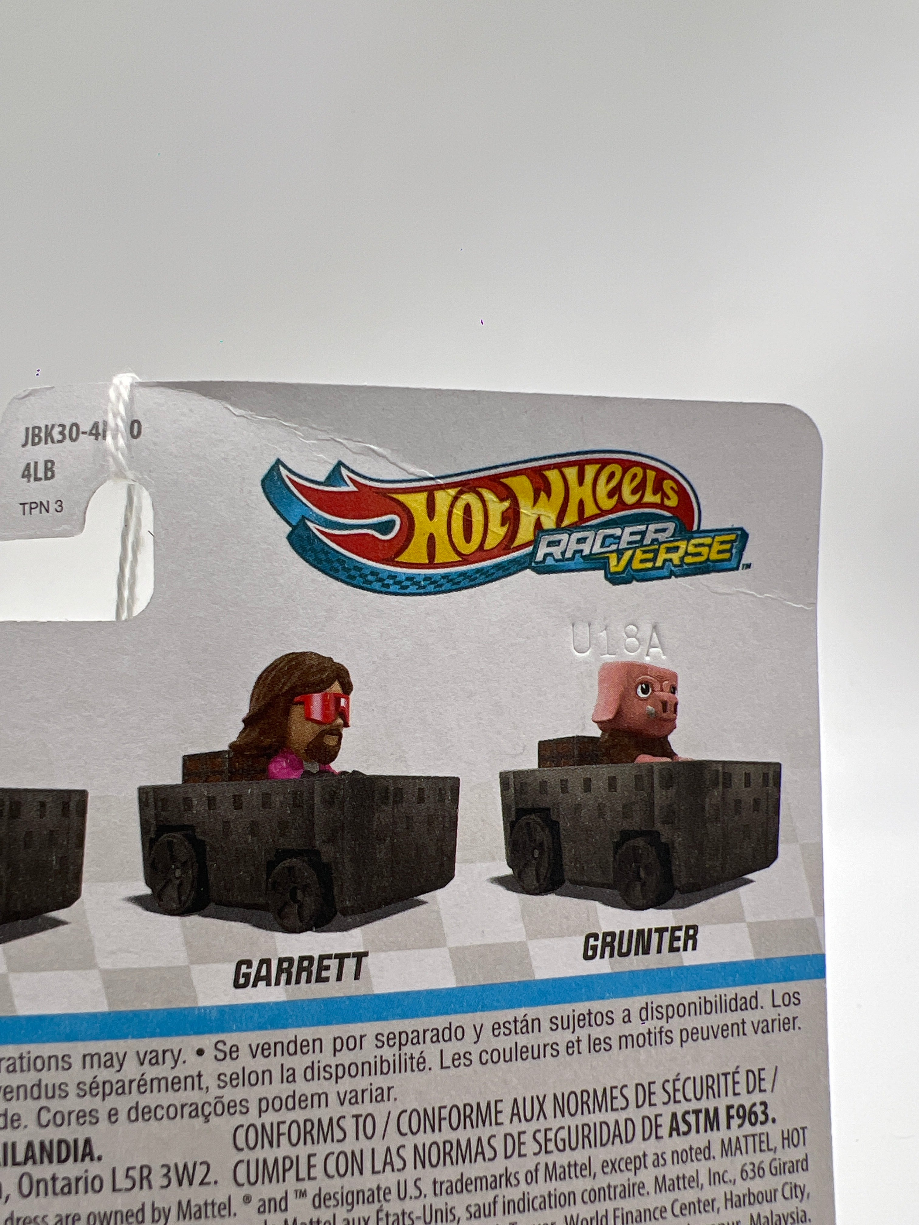 2025 Hot Wheels Racer Verse A Minecraft Movie Creeper 111C