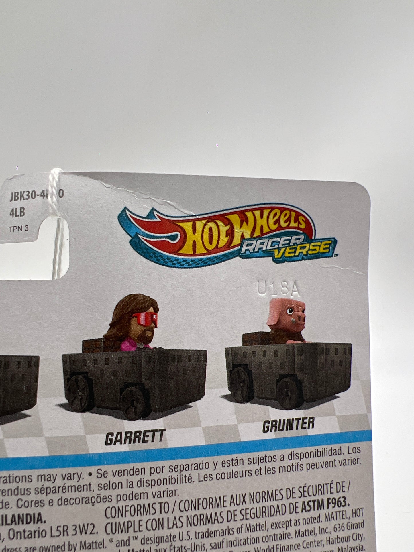 2025 Hot Wheels Racer Verse A Minecraft Movie Creeper 111C