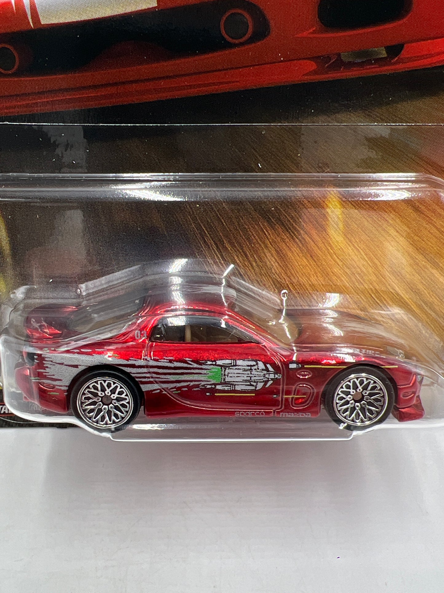 2026 Hot Wheels Fast & Furious 25th Anniversary #1 Chase 1995 Mazda RX-7 Red W/Protector