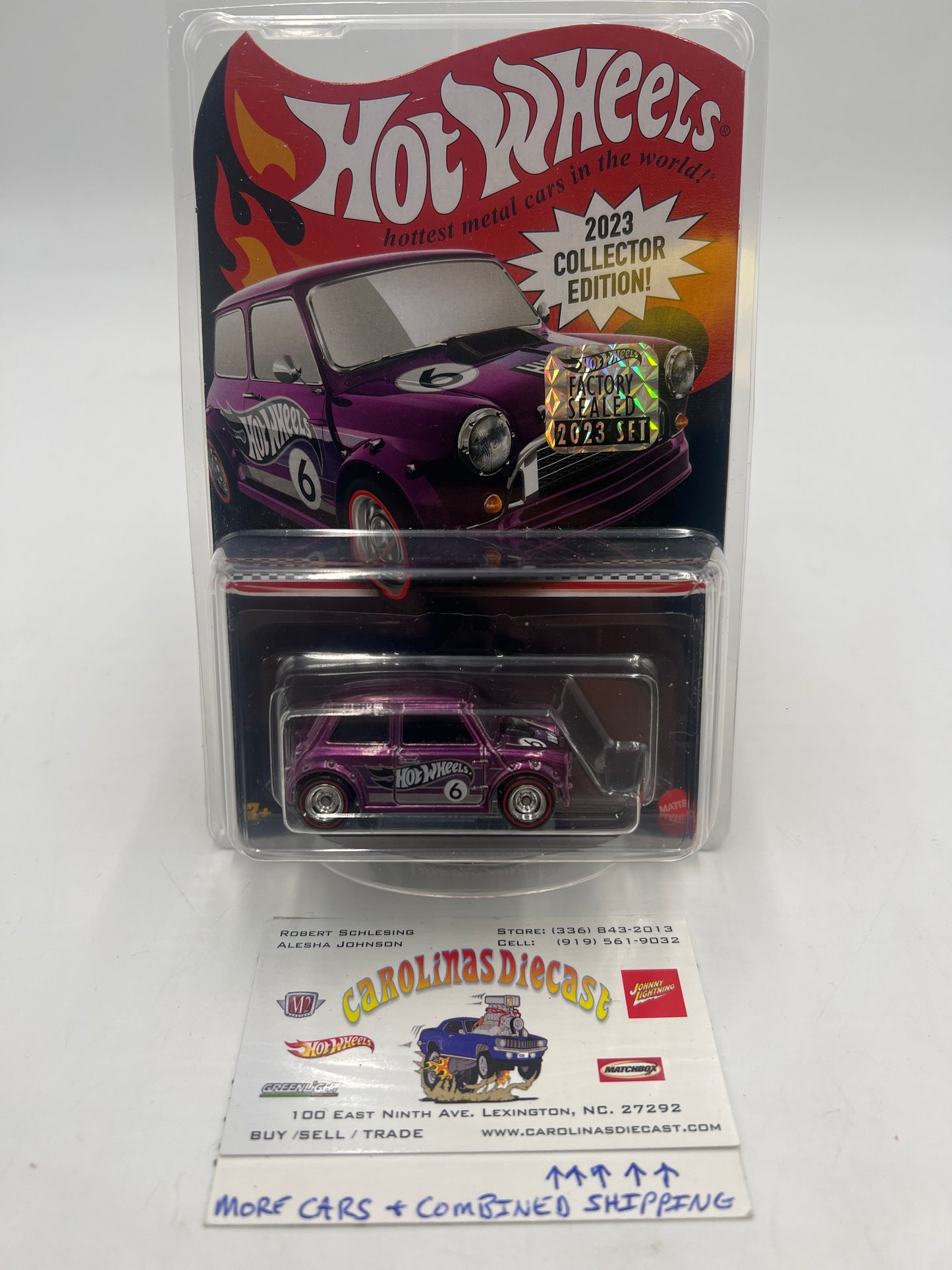 2023 Hot Wheels Target Mail in 1/1250 Morris Mini Factory Sealed W/ Protector