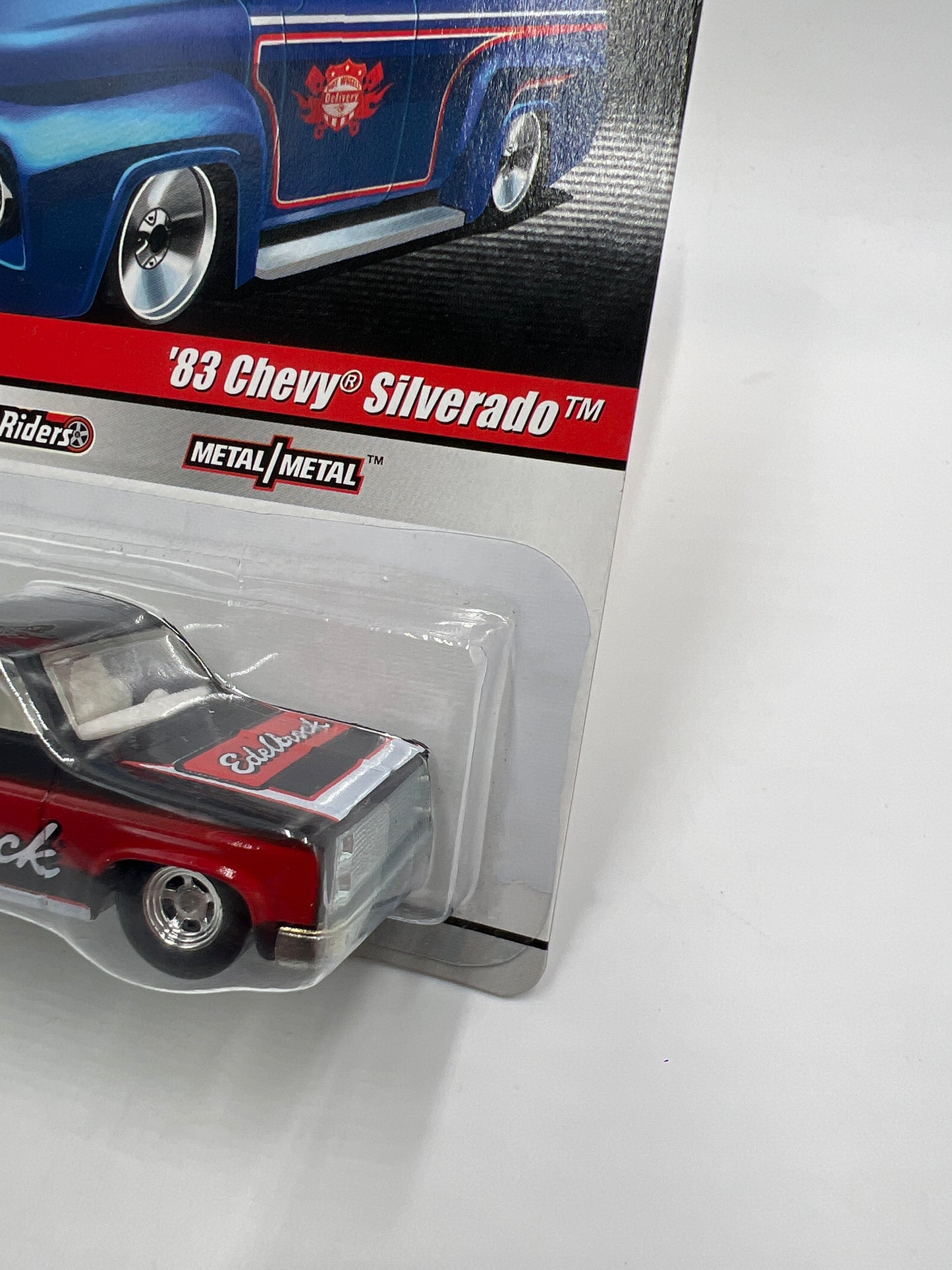 Hot Wheels Premium Slick Rides #8 83 Chevy Silverado Edelbrock W/Protector
