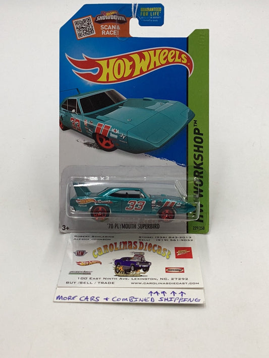 2015 Hot Wheels #229 70 Plymouth Superbird