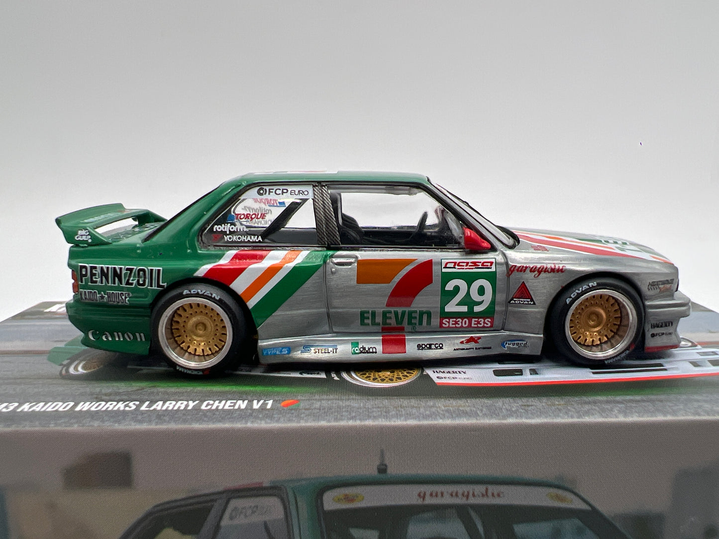 Mini GT Kaido House #217 CHASE USA Exclusive 7 Eleven BMW M3 Kaido Works Larry Chen V1