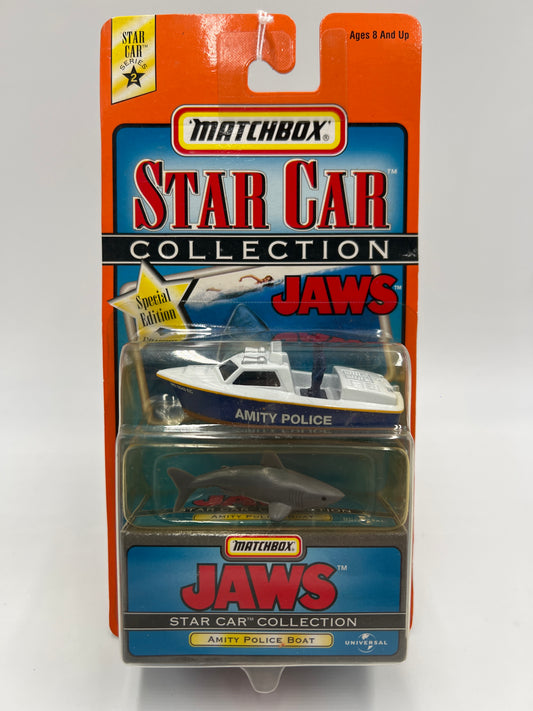 Matchbox Star Car Collection Jaws Amity Police Boat