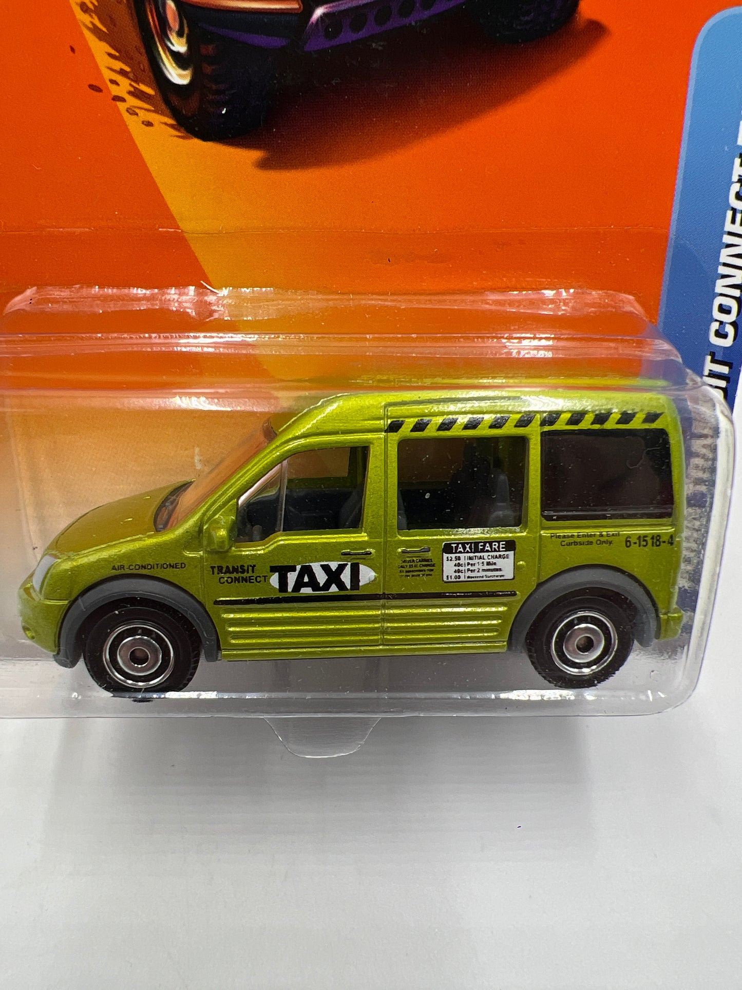 Matchbox City Action #59 Ford Transit Connect Taxi Green 216N