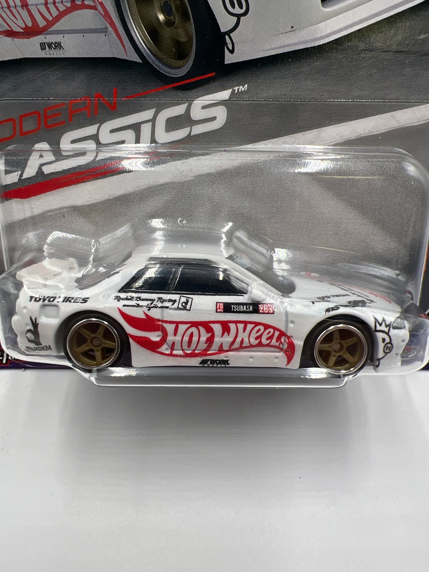 2024 Hot Wheels Premium Car Culture Modern Classics #1 Nissan Skyline GT-R R32 Pandem White 244B