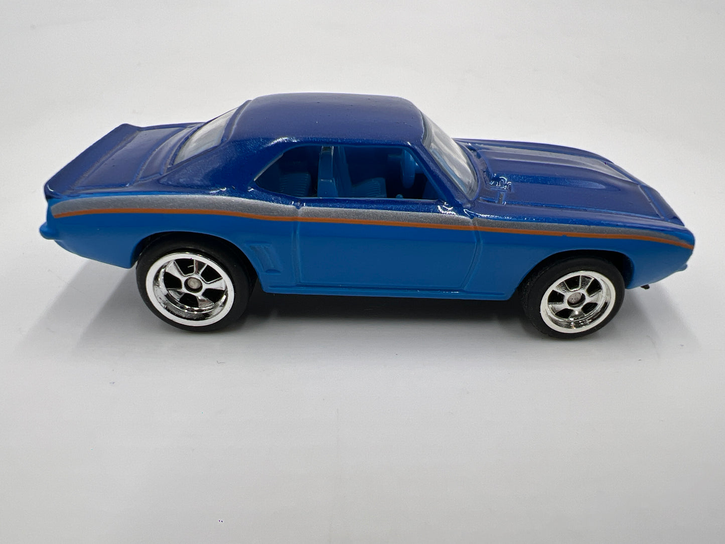 Hot Wheels Larrys Garage Premium 69 Camaro Blue Loose