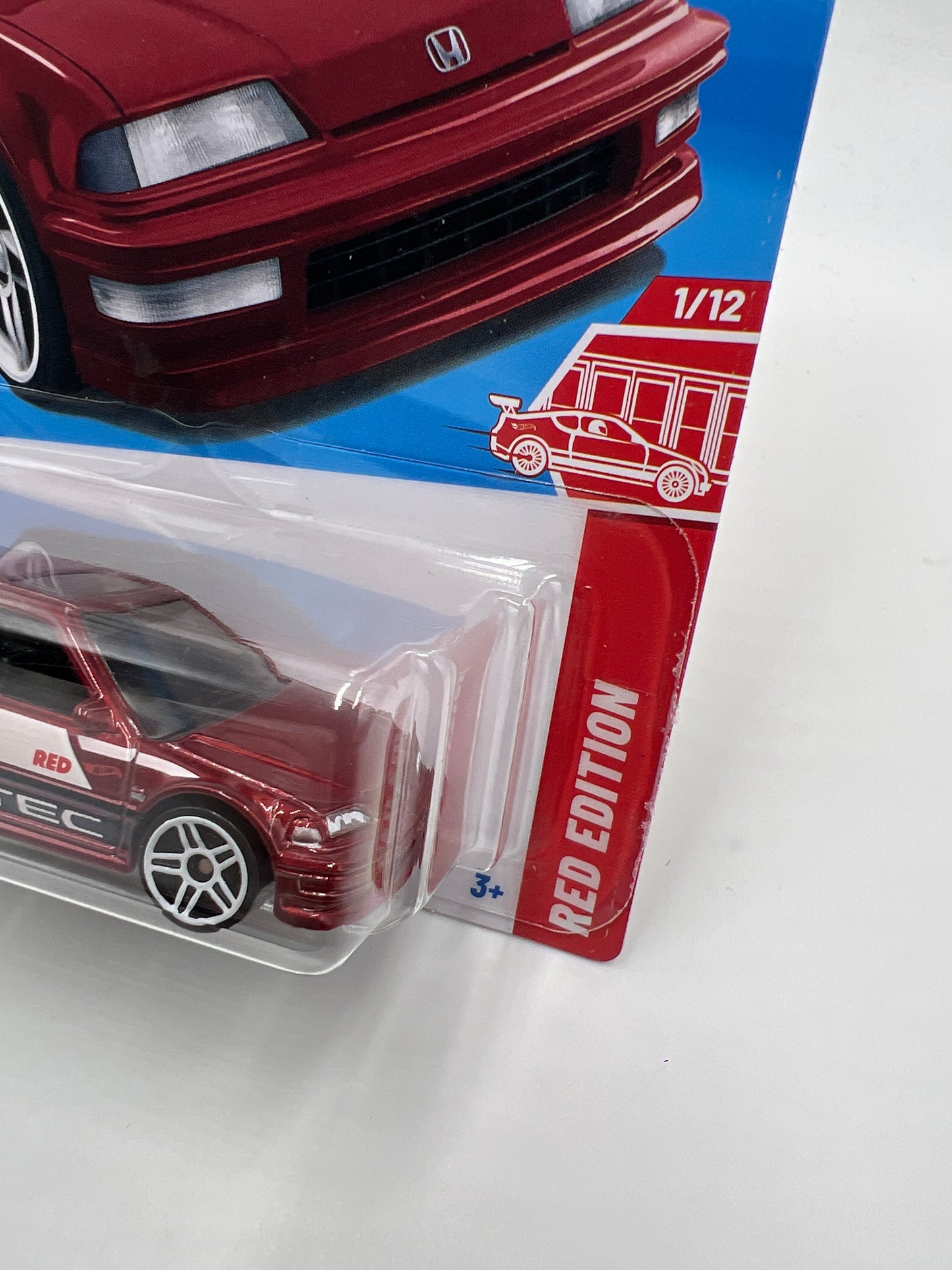 2025 Hot Wheels Target Red Edition #28 90 Honda Civic EF Red