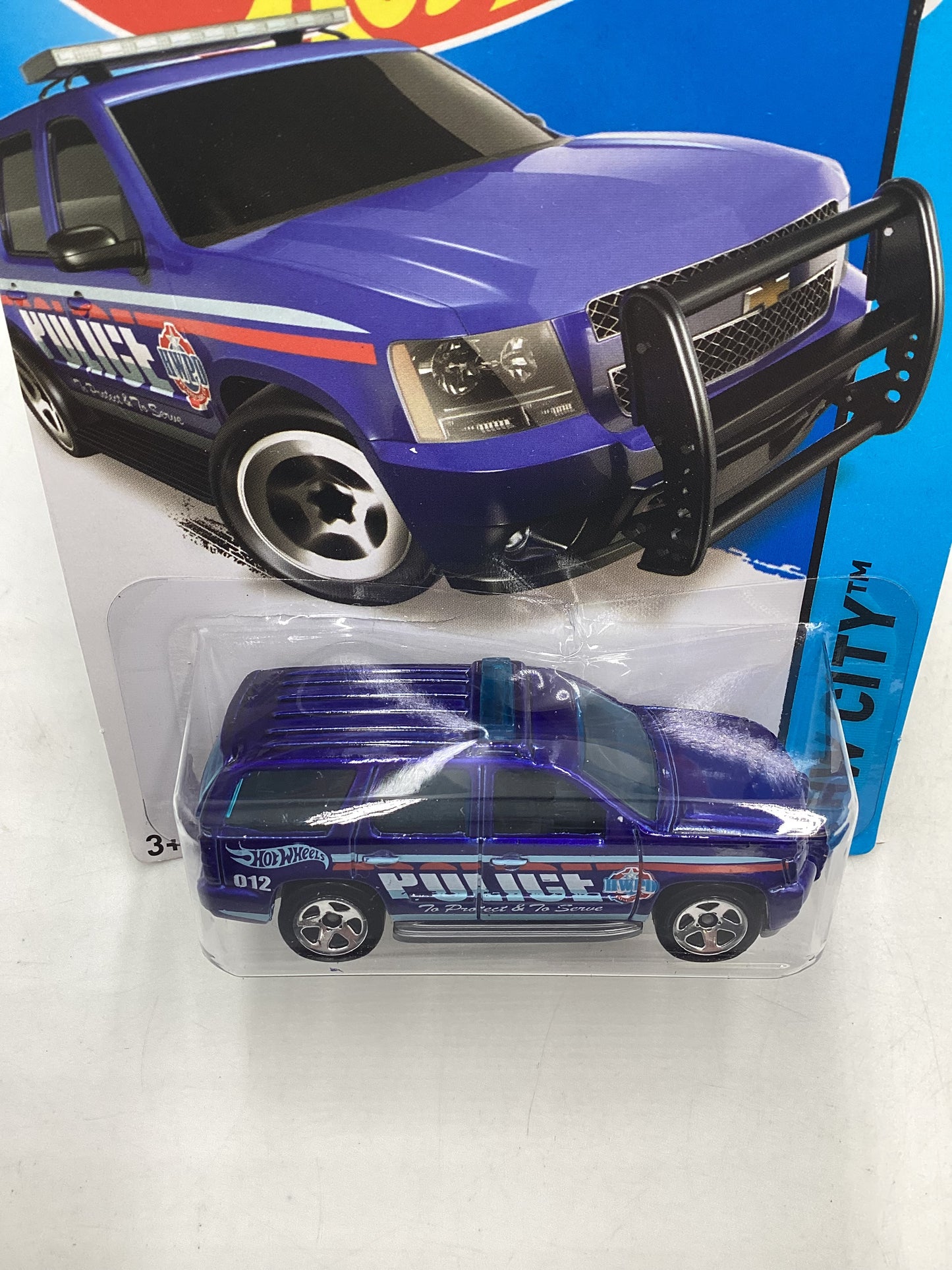 2014 HW City #44 Chevy Tahoe Blue 8H