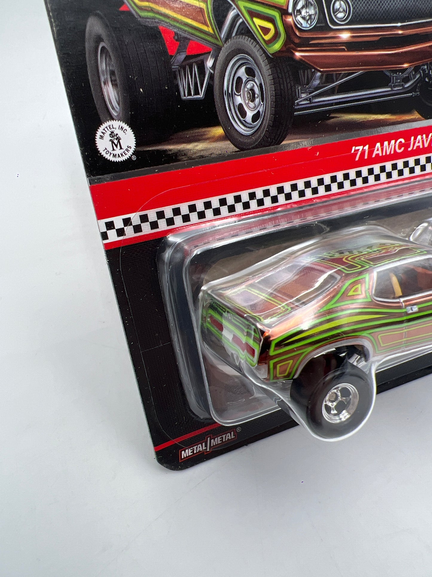 2024 Hot Wheels RLC 71 AMC Javelin AMX W/Protector Cracked Blister