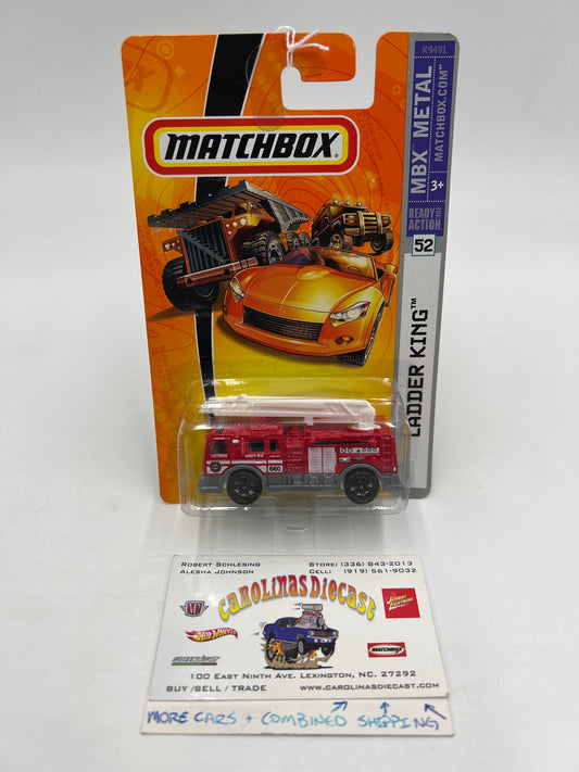 Matchbox MBX Metal #52 Ladder King Red 216K