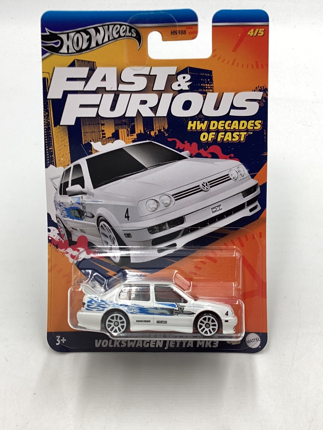 Hot Wheels Fast and Furious Volkswagen Jetta MK3 HW Decades of