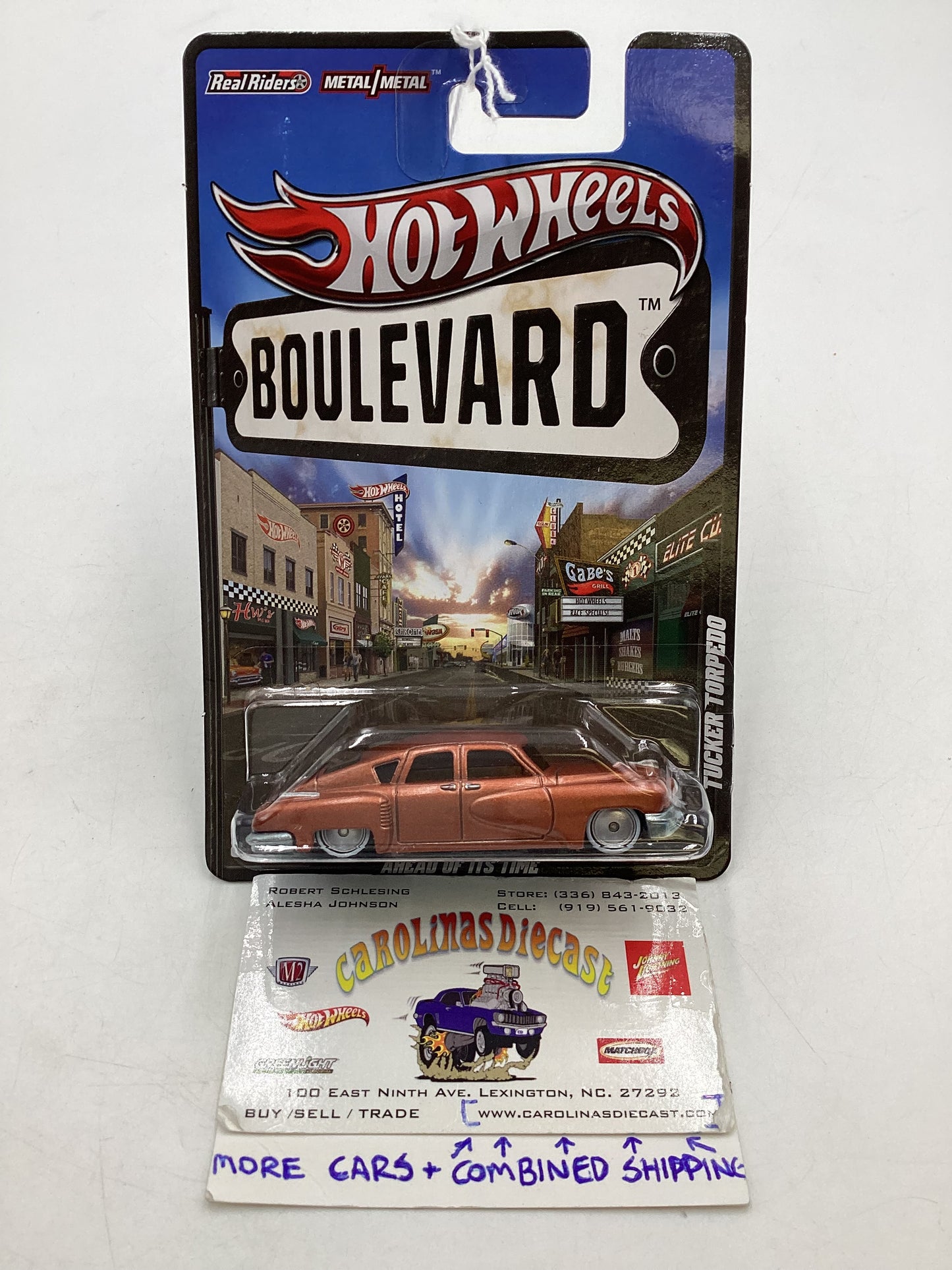 Hot Wheels Boulevard Ahead of its Time Tucker Torpedo 243A