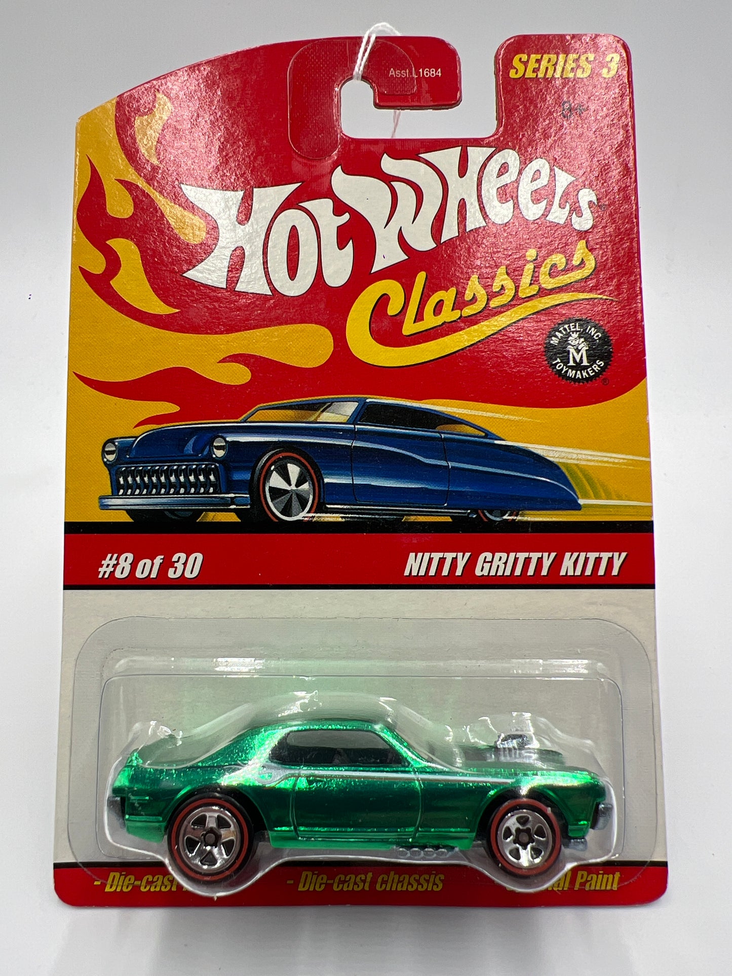 Hot Wheels Classics Series 3 #8 Nitty Gritty Kitty Green (SR)