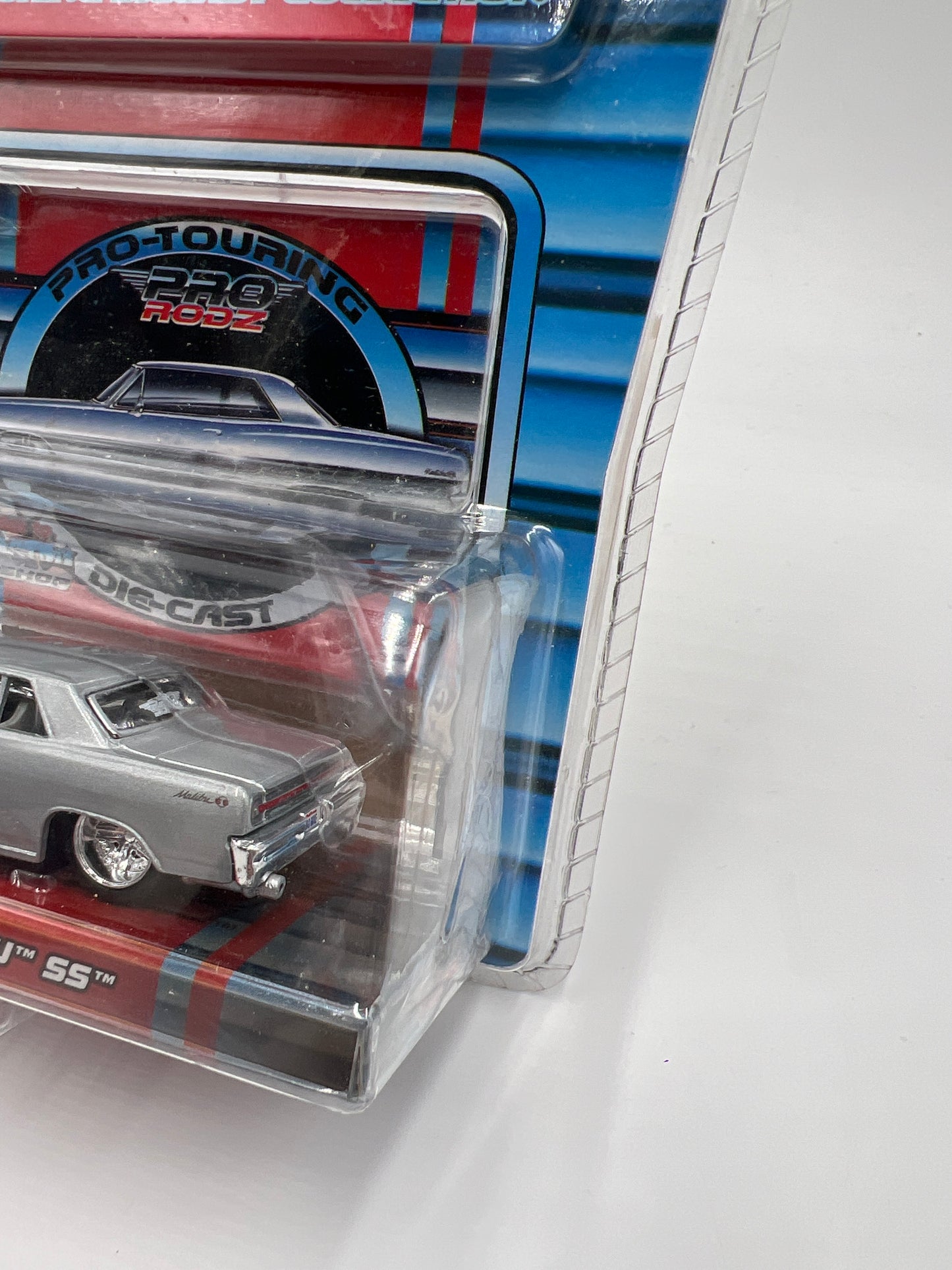 Maisto 1/64 Pro Rodz 65 Chevy Malibu SS Silver 185H