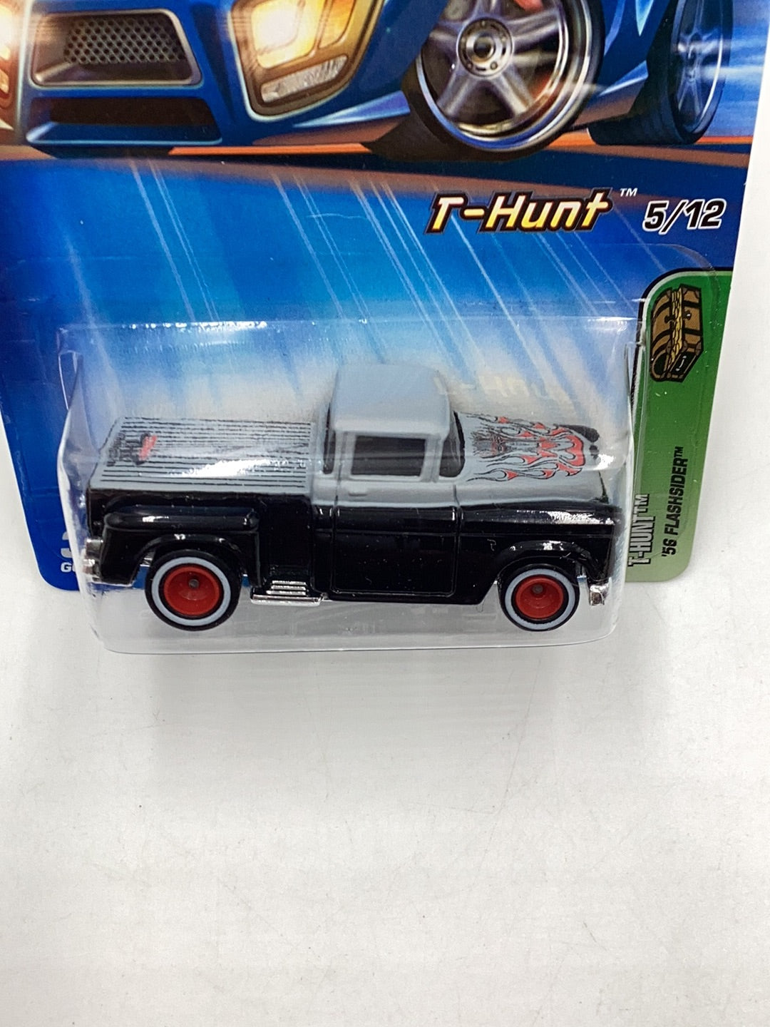 2005 Hot Wheels #125 Treasure Hunt 56 Flashsider  factory sealed sticker W/protector 65D