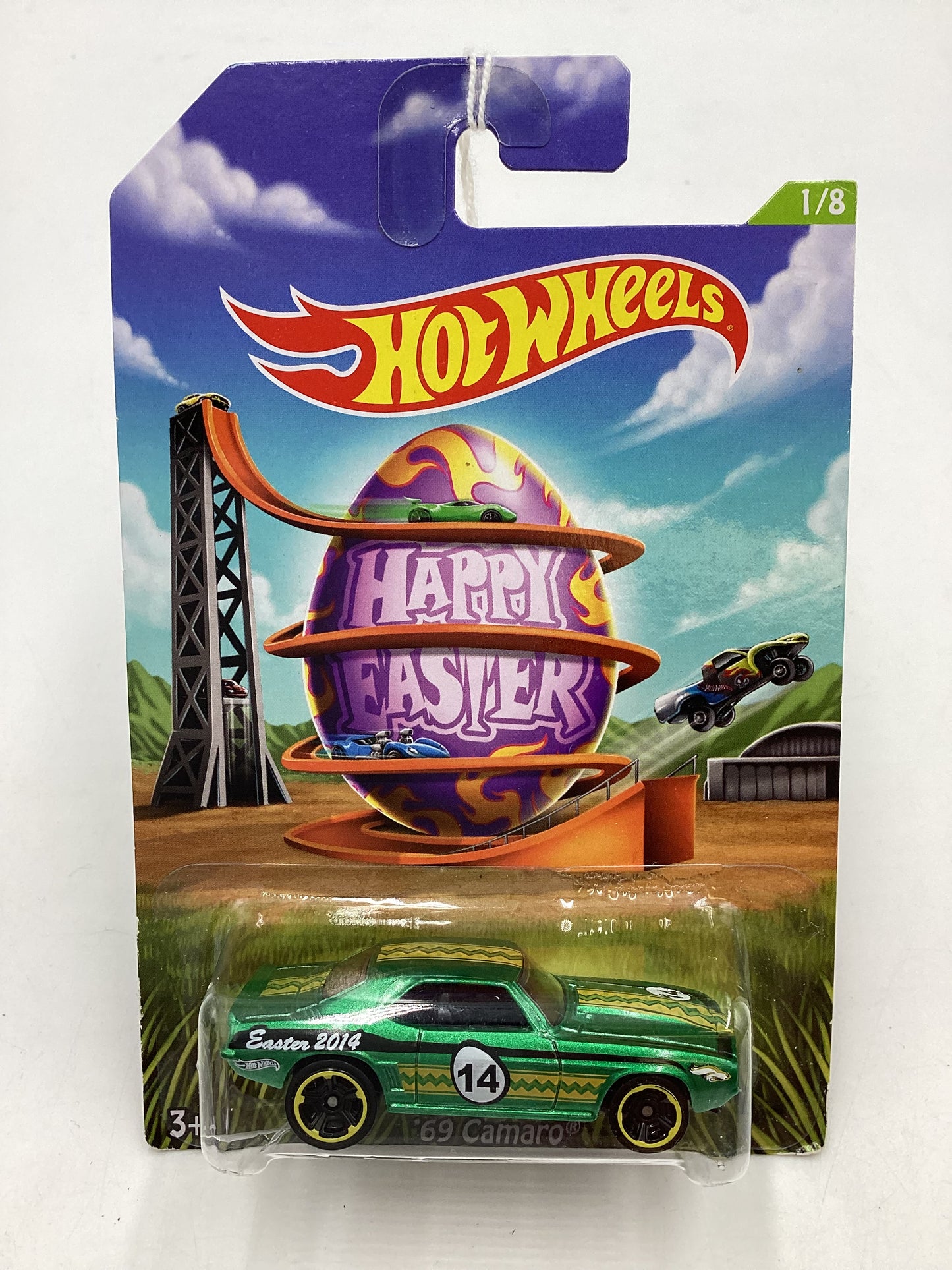 2014 Hot Wheels Happy Easter 1/8 69 Camaro 152H