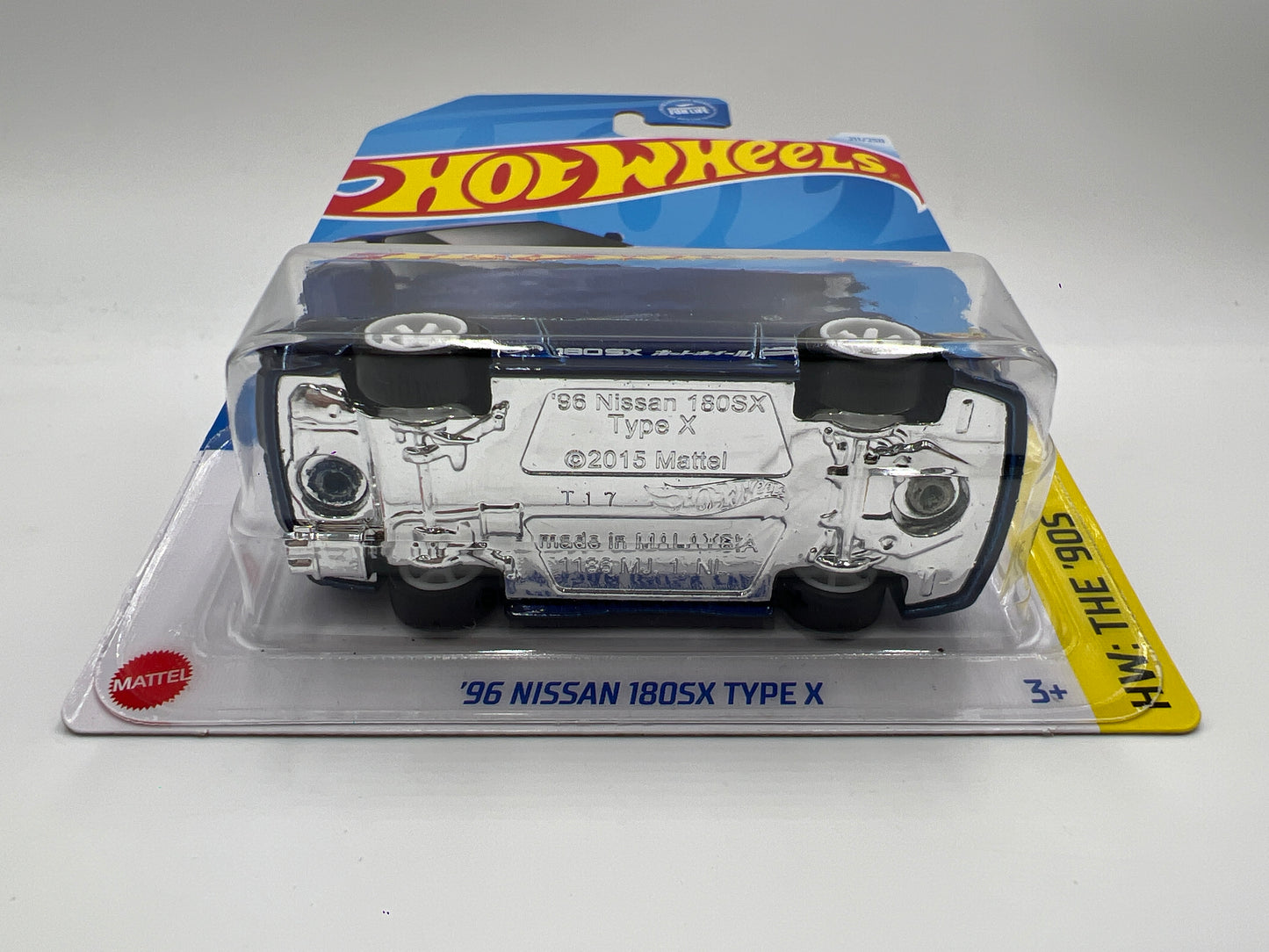 2024 Hot Wheels M Case Super Treasure Hunt #211 96 Nissan 180SX Type X Blue W/Protector