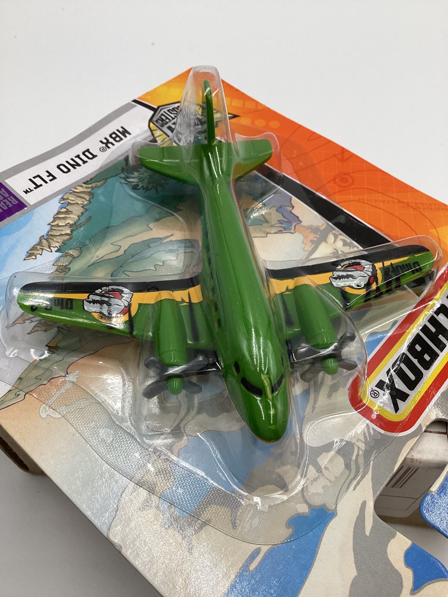 2007 Matchbox Skybusters M0191 MBX Dino FLT Green 113D