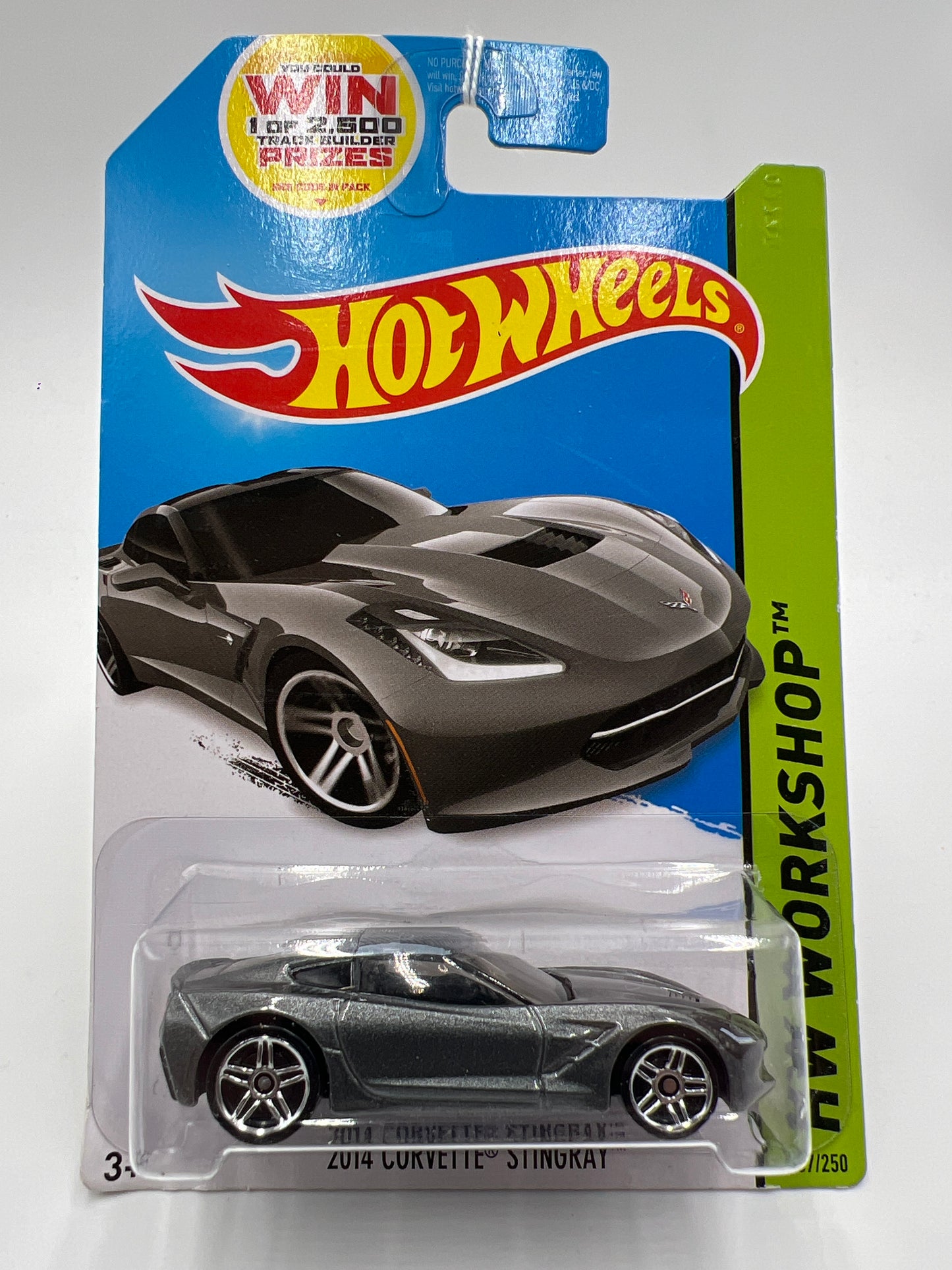 2014 Hot Wheels Workshop #207 2014 Corvette Stingray Gray 1C